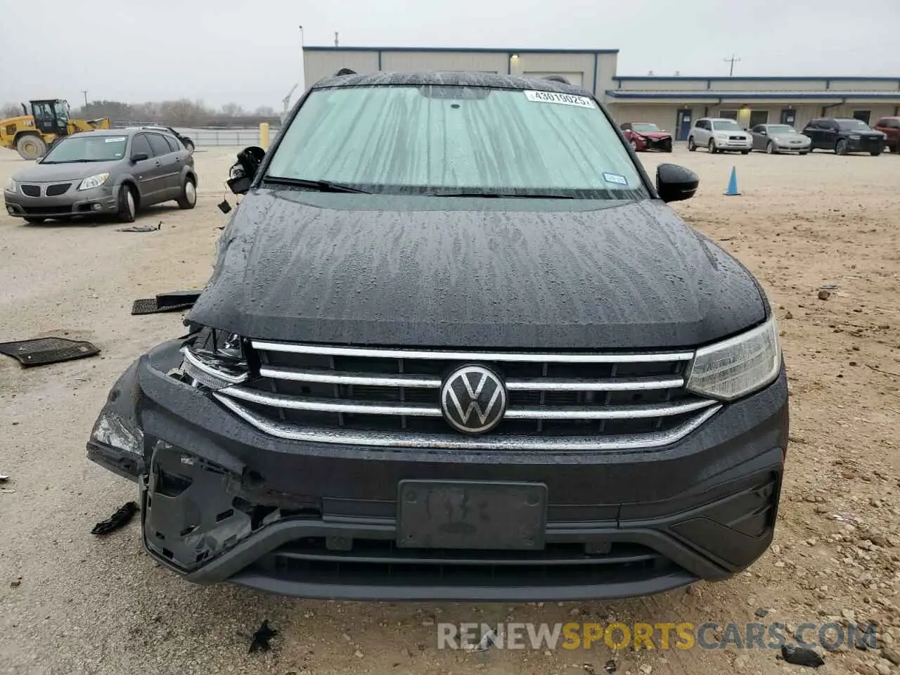5 fotografías del automóvil dañado 3VV1B7AX9NM034513 VOLKSWAGEN TIGUAN 2022