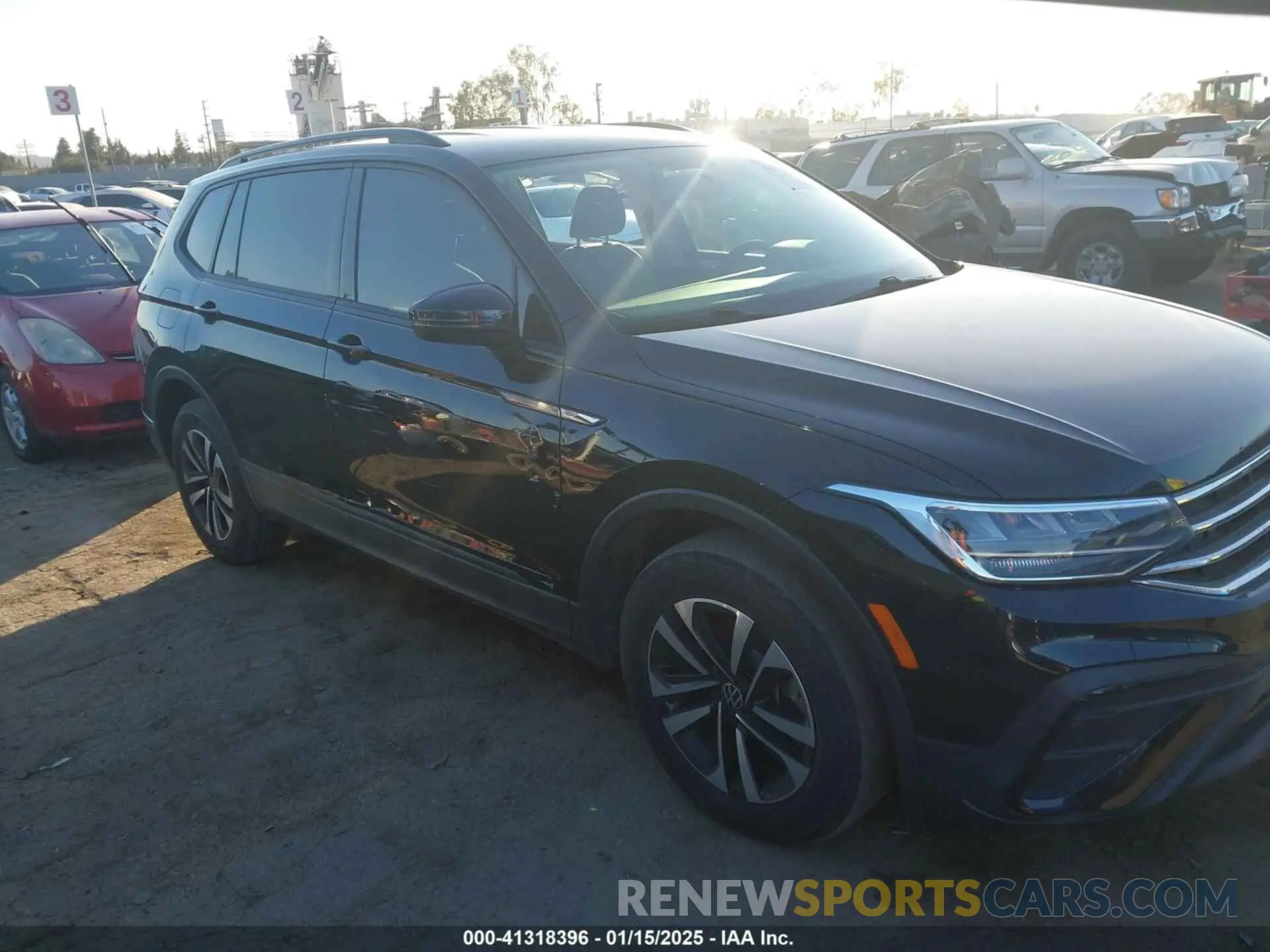 1 fotografías del automóvil dañado 3VV1B7AX9NM124552 VOLKSWAGEN TIGUAN 2022