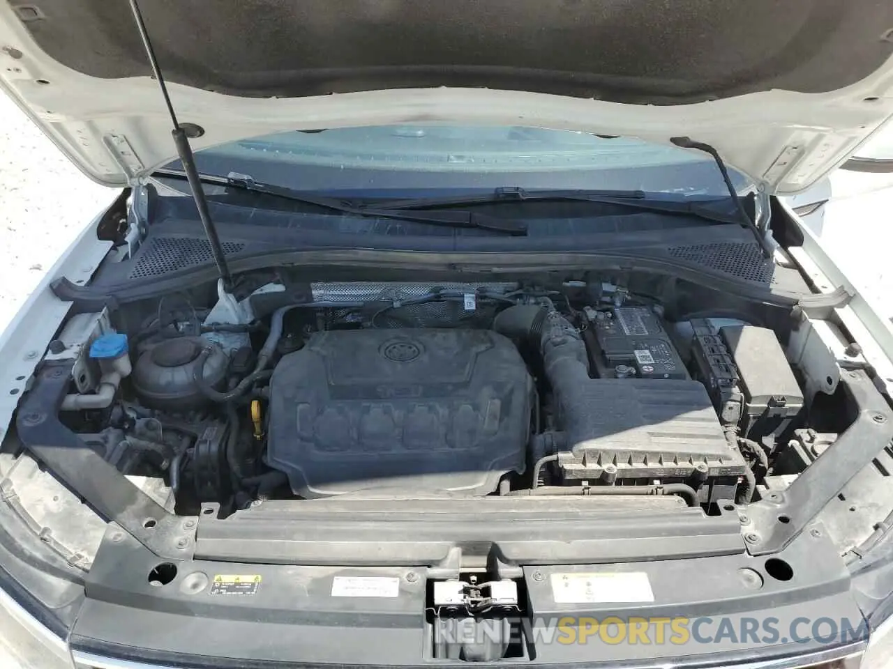 12 fotografías del automóvil dañado 3VV1B7AXXNM011256 VOLKSWAGEN TIGUAN 2022