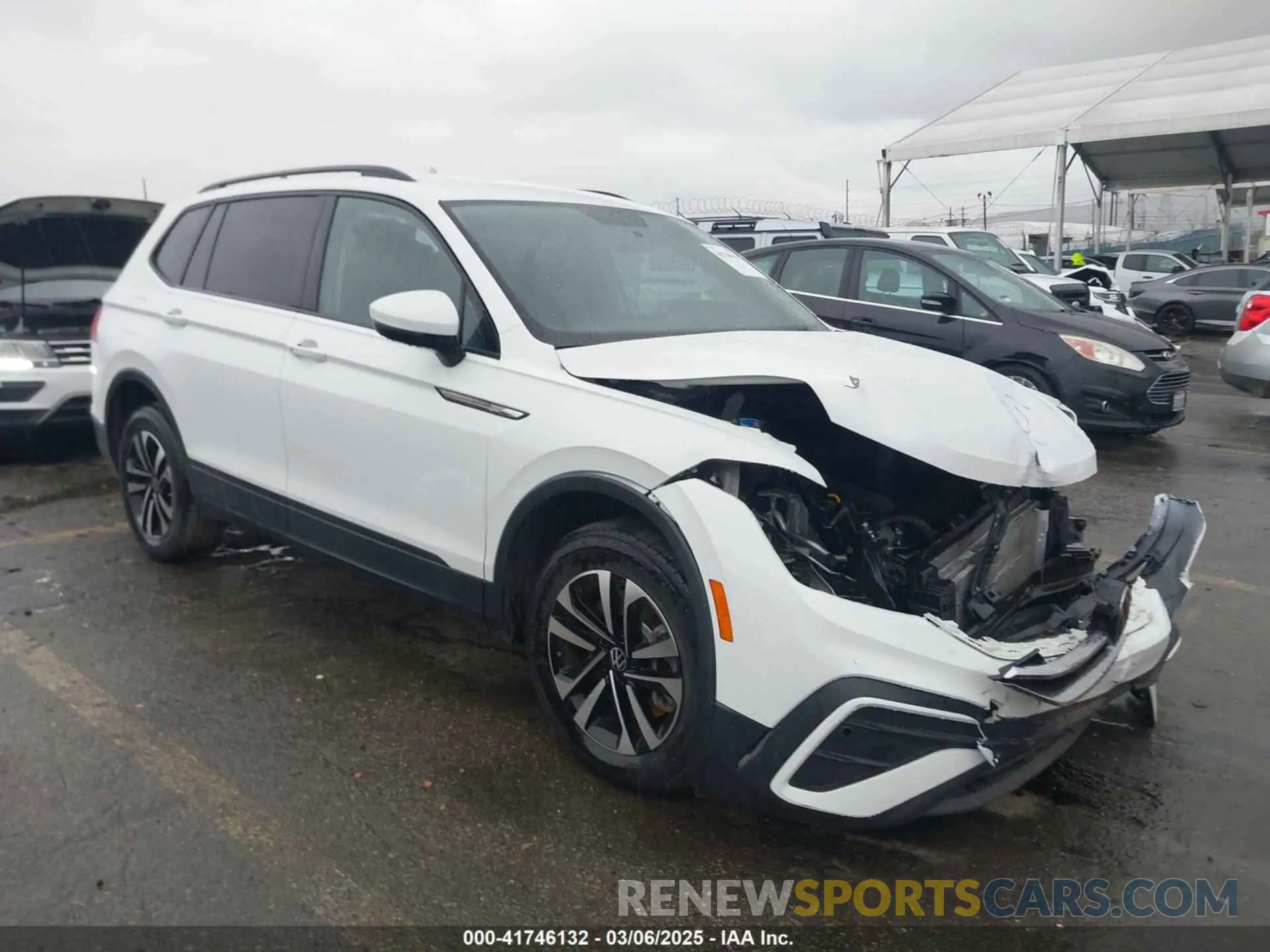 1 fotografías del automóvil dañado 3VV1B7AXXNM149461 VOLKSWAGEN TIGUAN 2022