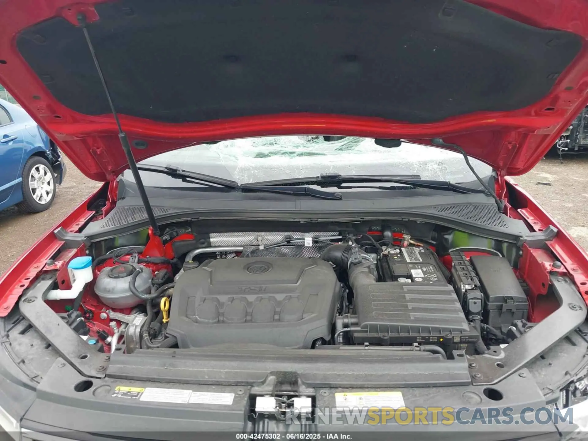10 fotografías del automóvil dañado 3VV2B7AX0NM020942 VOLKSWAGEN TIGUAN 2022