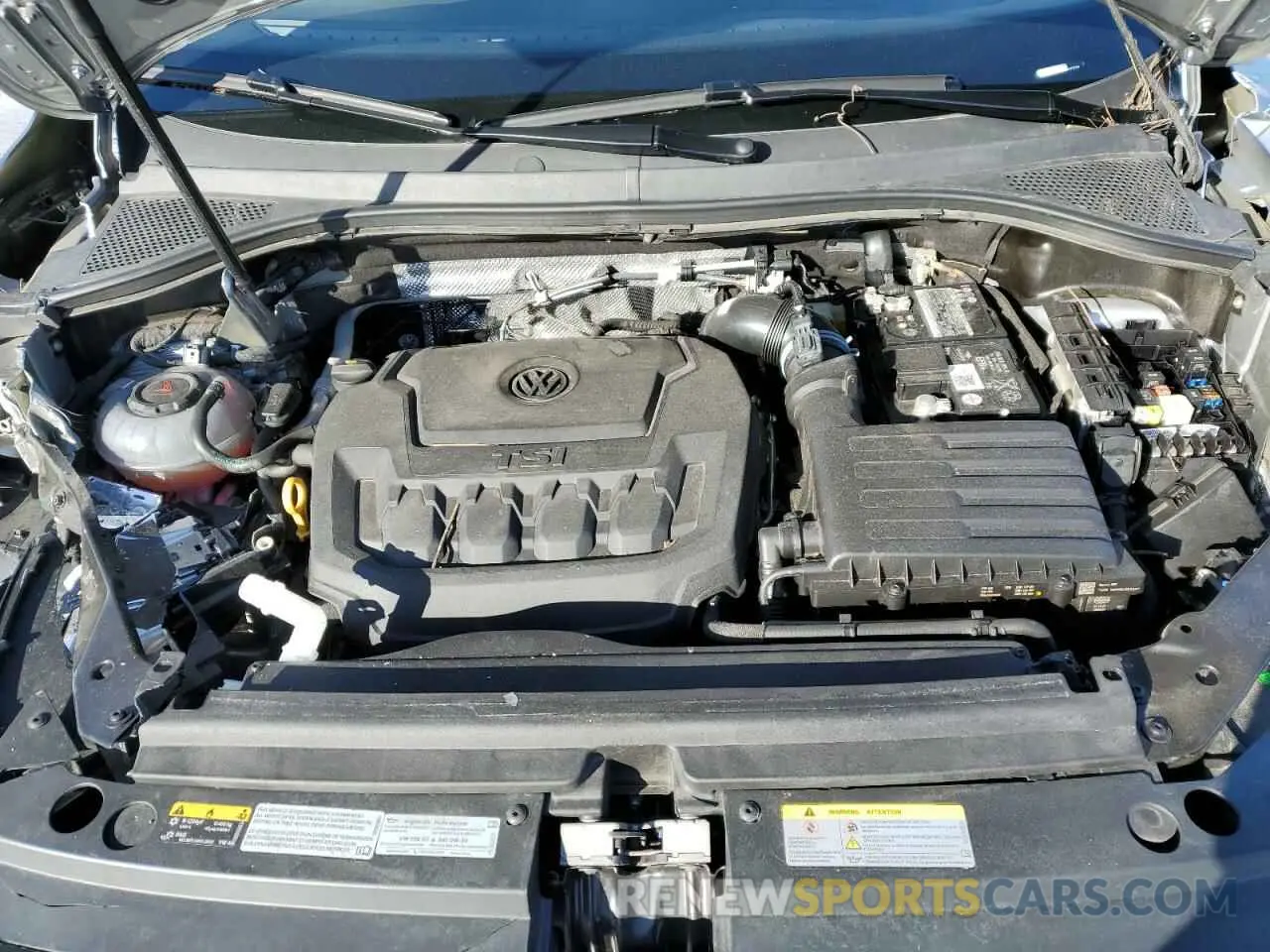 13 fotografías del automóvil dañado 3VV2B7AX0NM061376 VOLKSWAGEN TIGUAN 2022