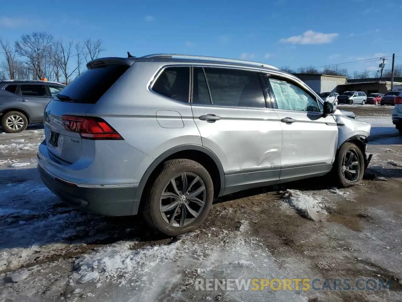 3 fotografías del automóvil dañado 3VV2B7AX0NM061376 VOLKSWAGEN TIGUAN 2022
