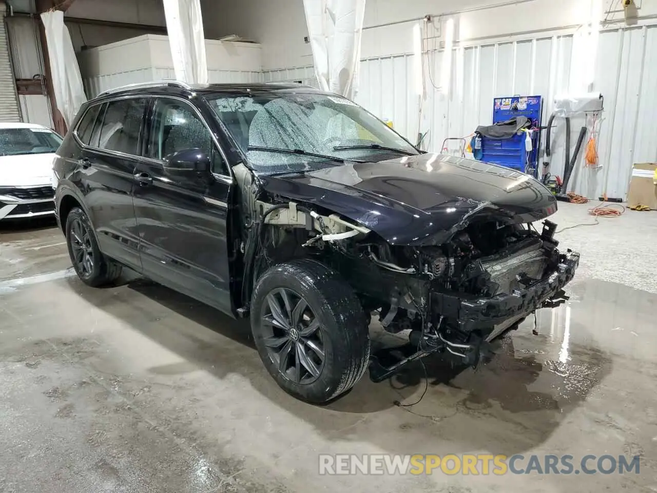 4 fotografías del automóvil dañado 3VV2B7AX0NM148761 VOLKSWAGEN TIGUAN 2022