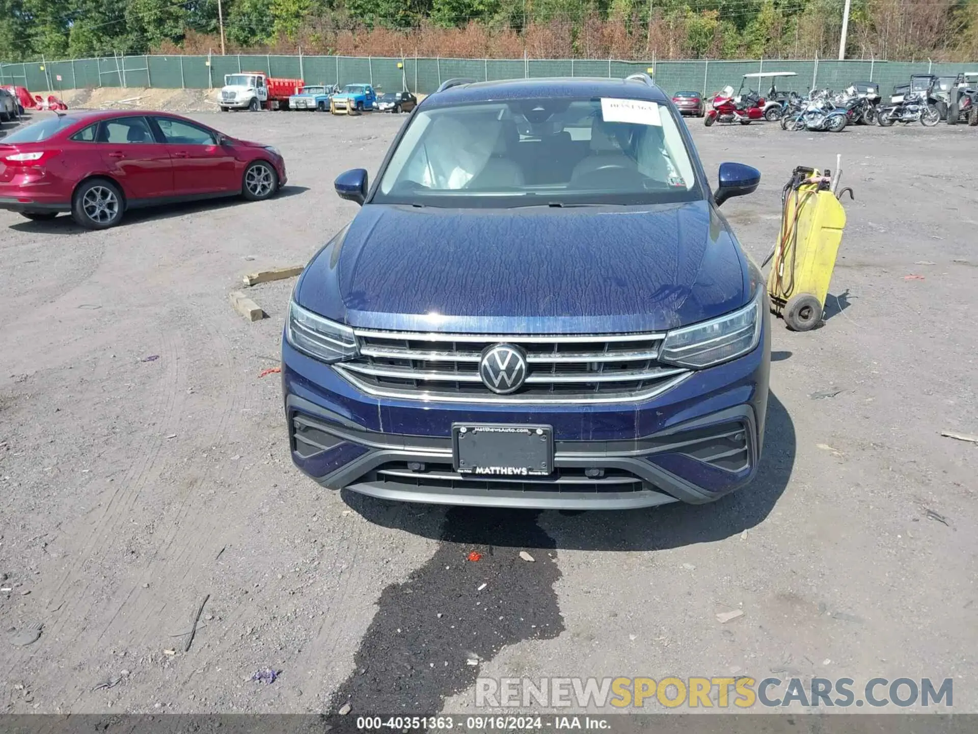 12 fotografías del automóvil dañado 3VV2B7AX0NM174289 VOLKSWAGEN TIGUAN 2022