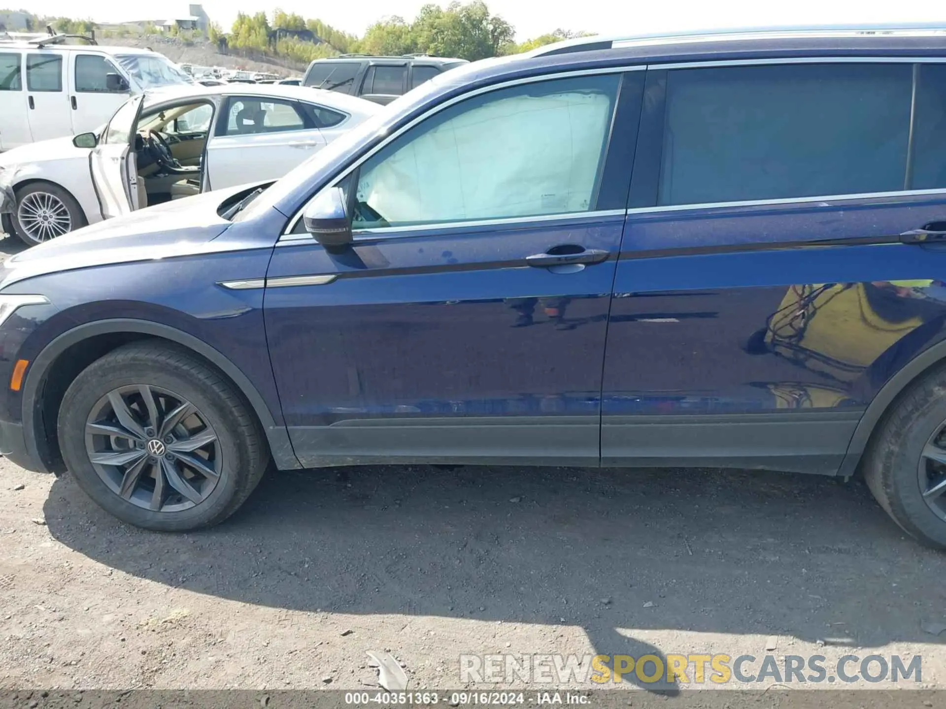 14 fotografías del automóvil dañado 3VV2B7AX0NM174289 VOLKSWAGEN TIGUAN 2022