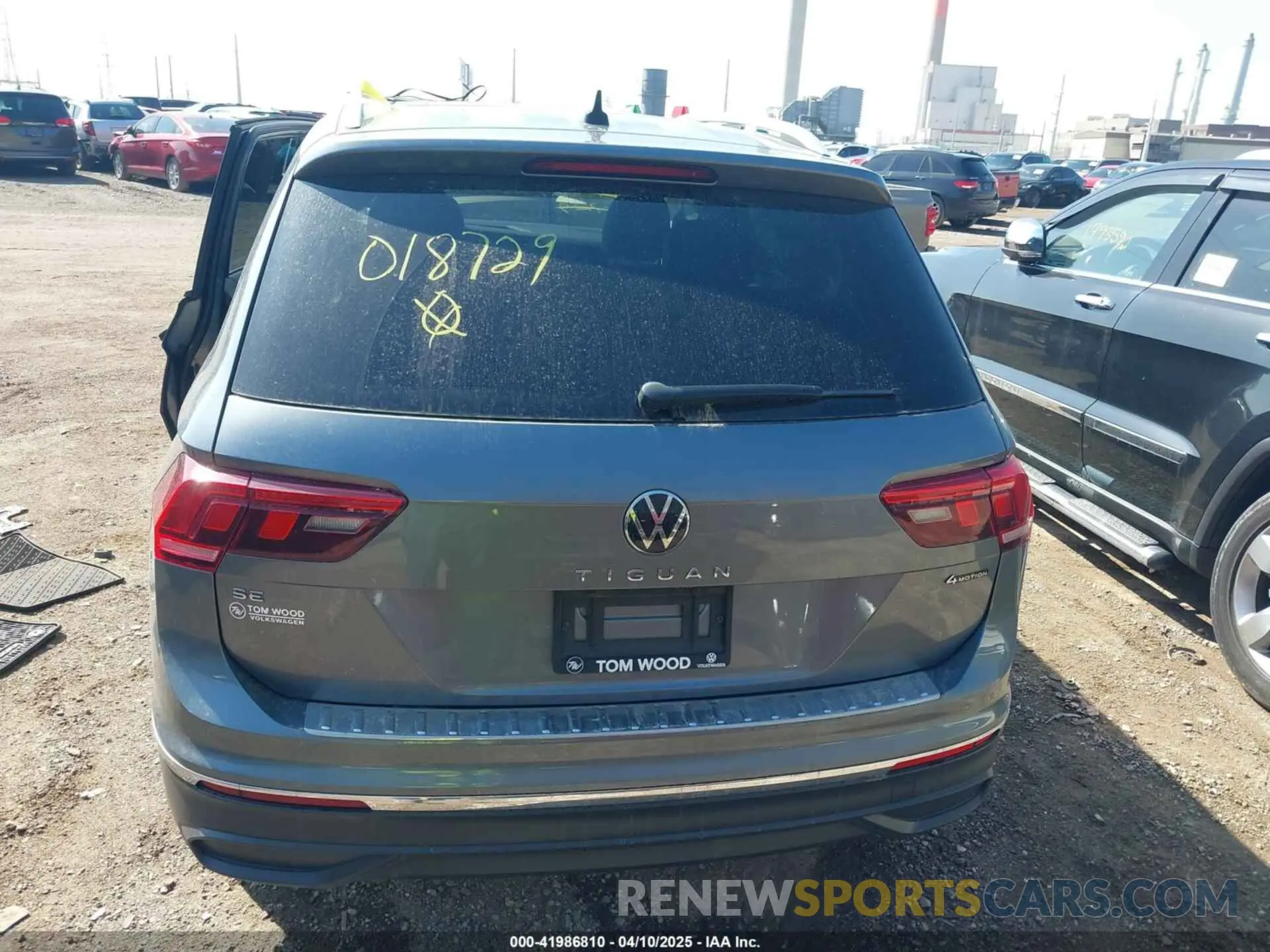 16 fotografías del automóvil dañado 3VV2B7AX1NM018729 VOLKSWAGEN TIGUAN 2022