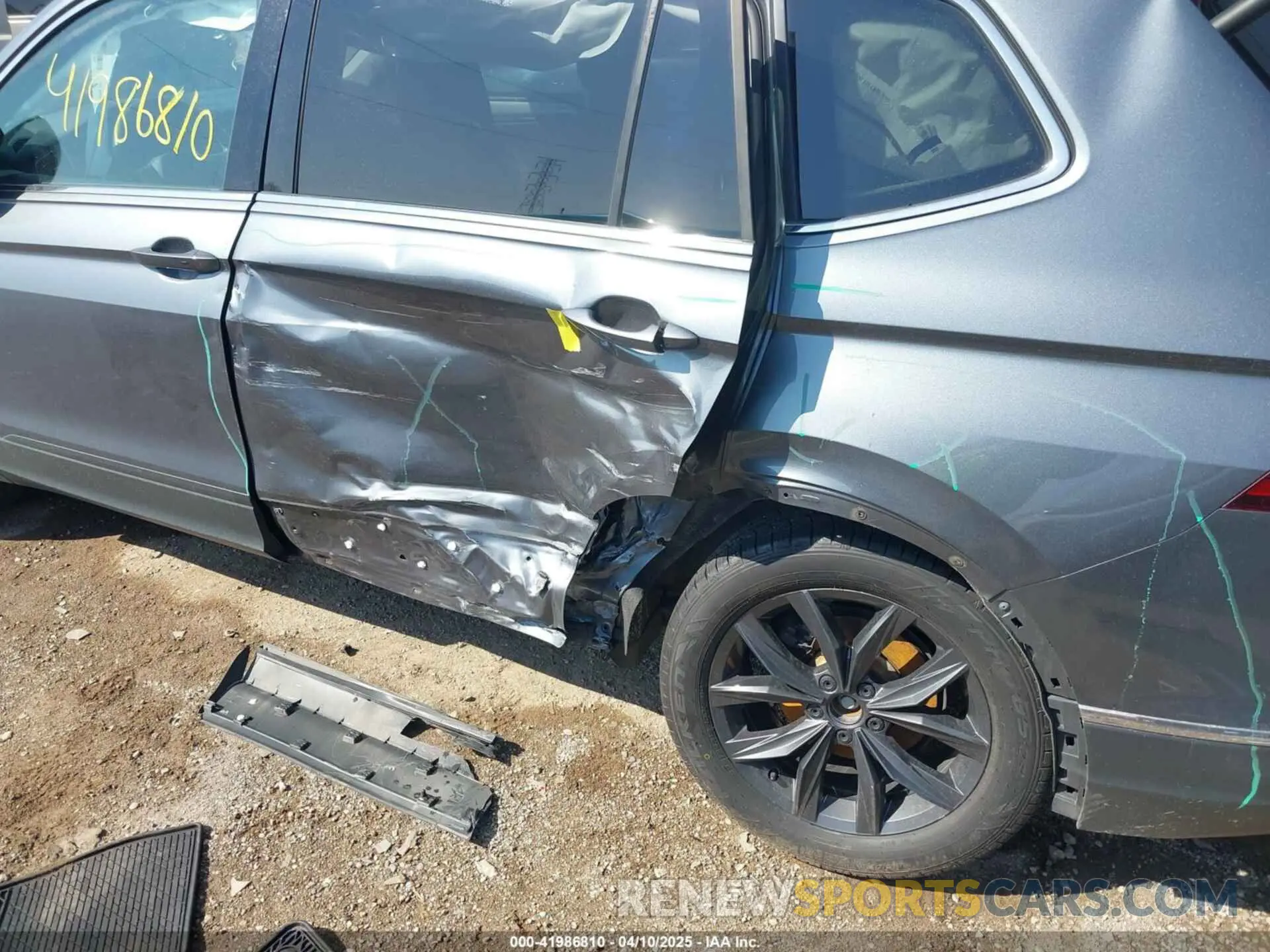 6 fotografías del automóvil dañado 3VV2B7AX1NM018729 VOLKSWAGEN TIGUAN 2022