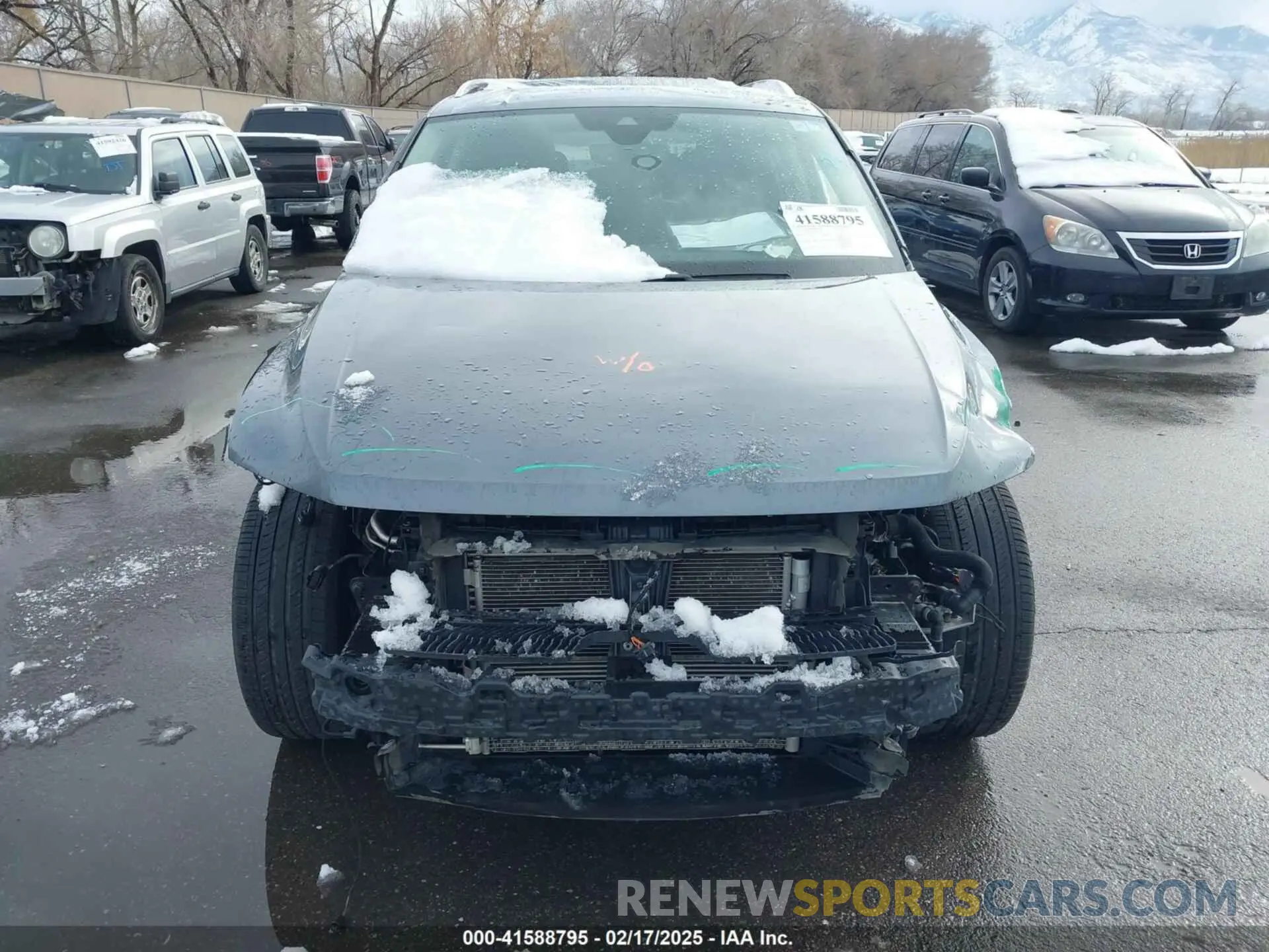 12 fotografías del automóvil dañado 3VV2B7AX2NM161365 VOLKSWAGEN TIGUAN 2022