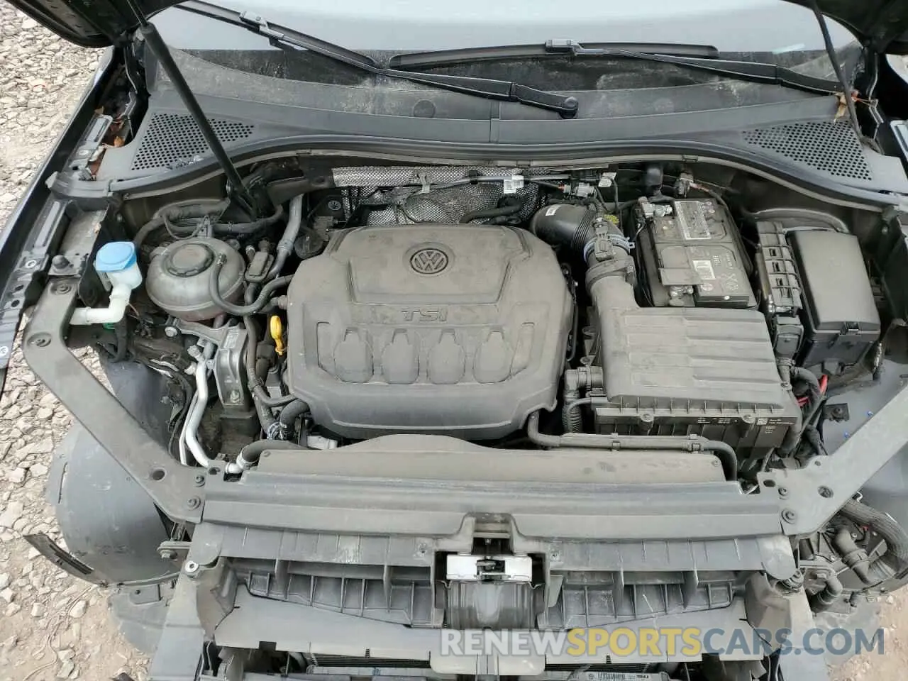 12 fotografías del automóvil dañado 3VV2B7AX3NM173301 VOLKSWAGEN TIGUAN 2022