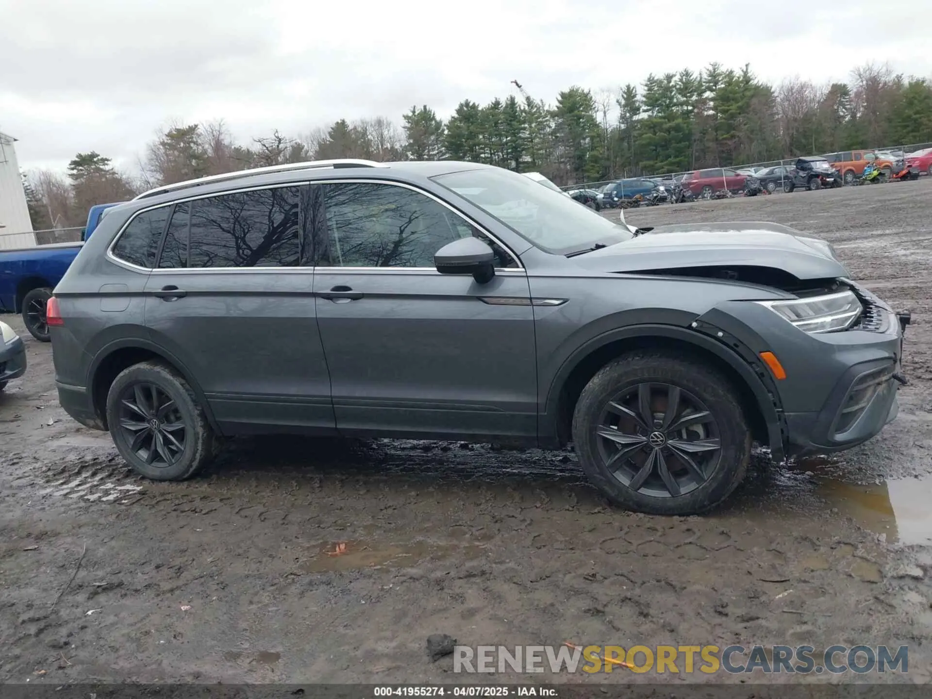 13 fotografías del automóvil dañado 3VV2B7AX4NM126181 VOLKSWAGEN TIGUAN 2022