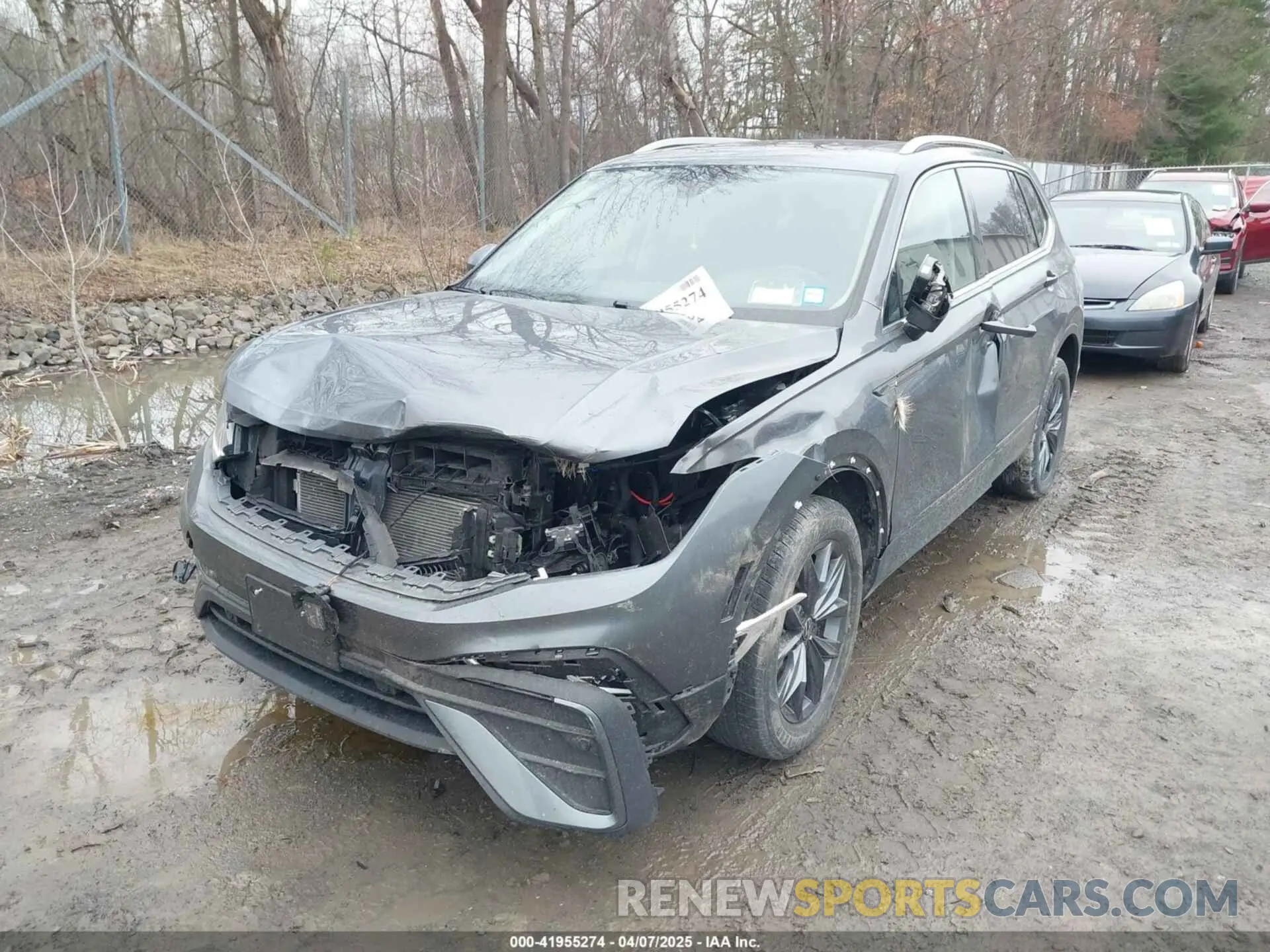 6 fotografías del automóvil dañado 3VV2B7AX4NM126181 VOLKSWAGEN TIGUAN 2022