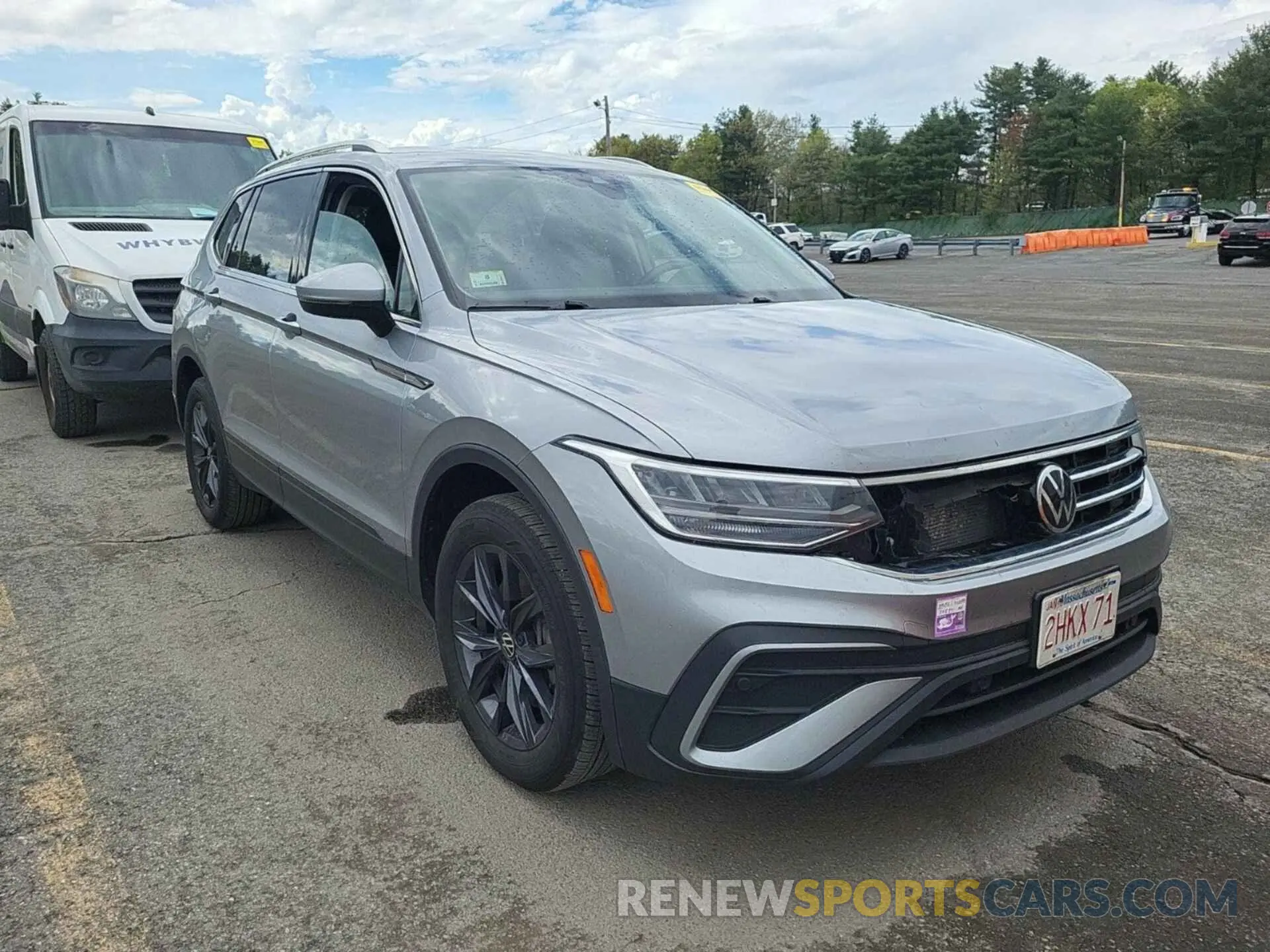 16 fotografías del automóvil dañado 3VV2B7AX5NM082093 VOLKSWAGEN TIGUAN 2022