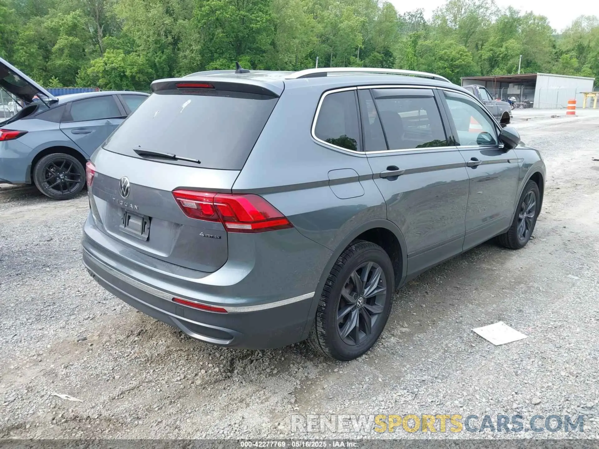 4 fotografías del automóvil dañado 3VV2B7AX7NM014782 VOLKSWAGEN TIGUAN 2022
