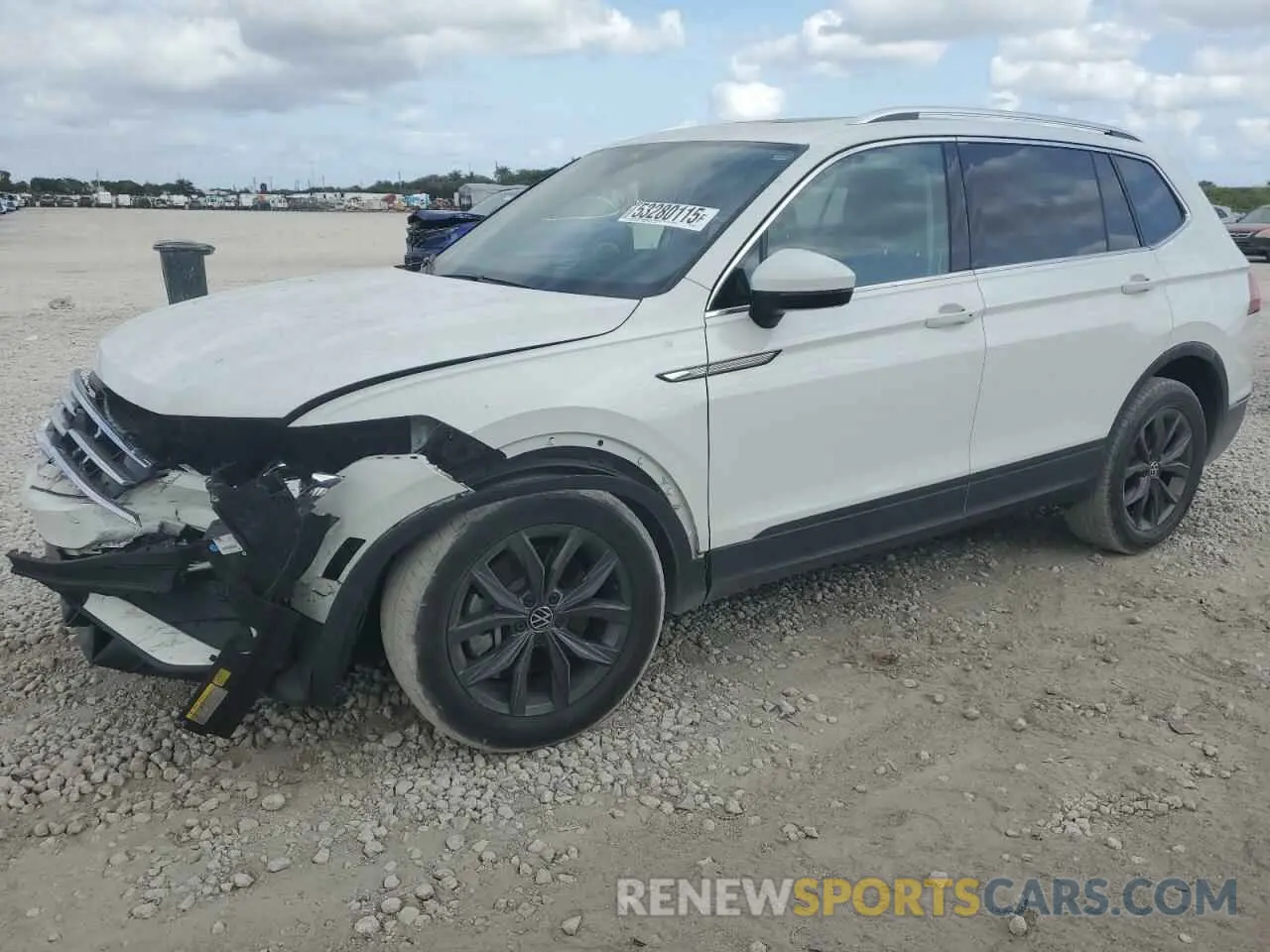 1 fotografías del automóvil dañado 3VV2B7AX7NM027421 VOLKSWAGEN TIGUAN 2022