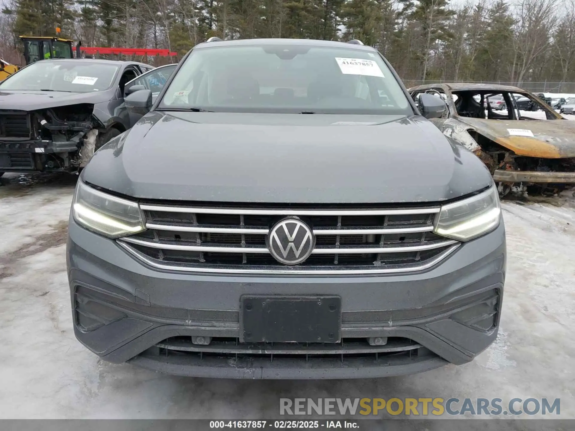12 fotografías del automóvil dañado 3VV2B7AX8NM019151 VOLKSWAGEN TIGUAN 2022