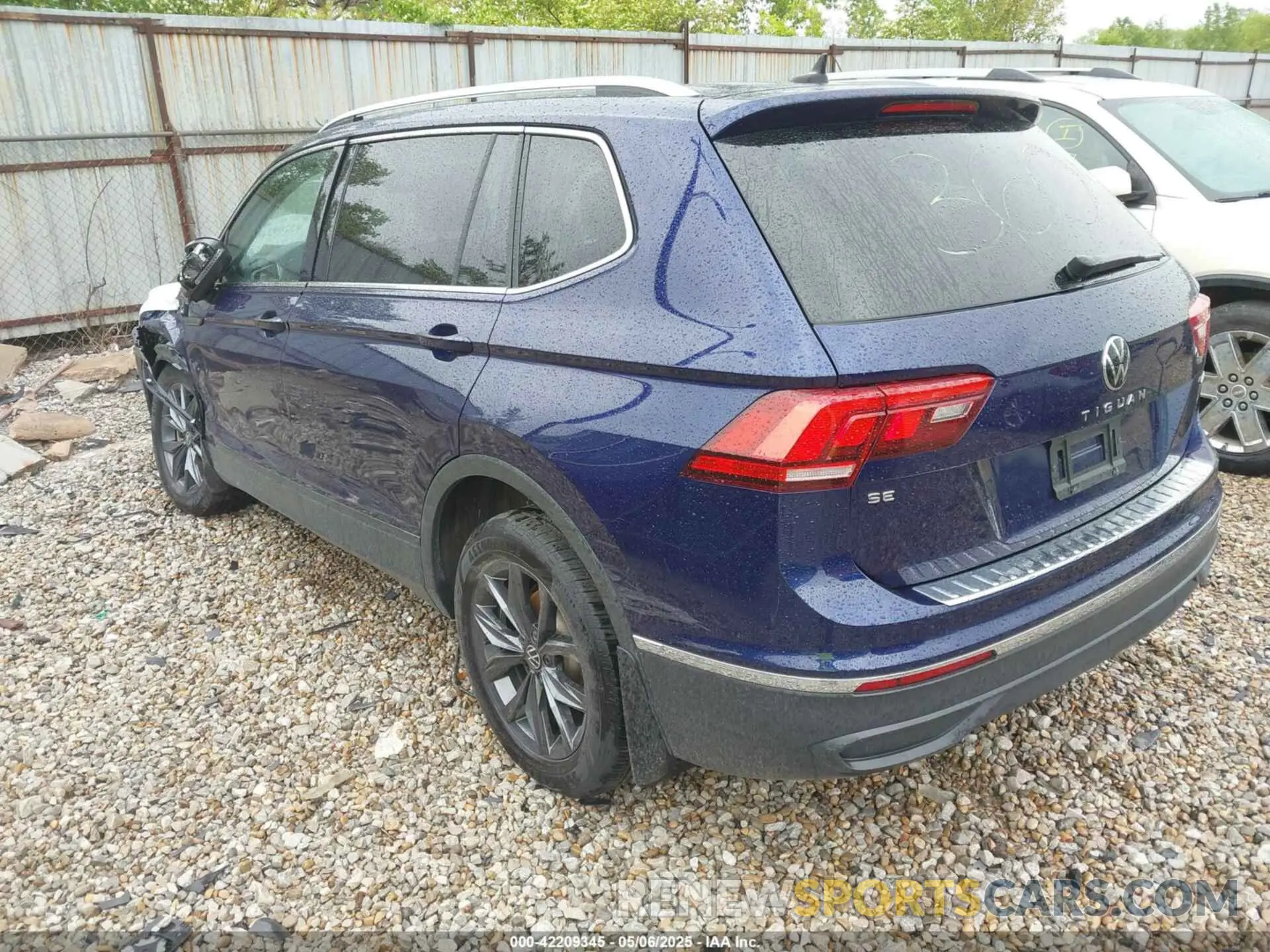 3 fotografías del automóvil dañado 3VV2B7AX8NM098143 VOLKSWAGEN TIGUAN 2022