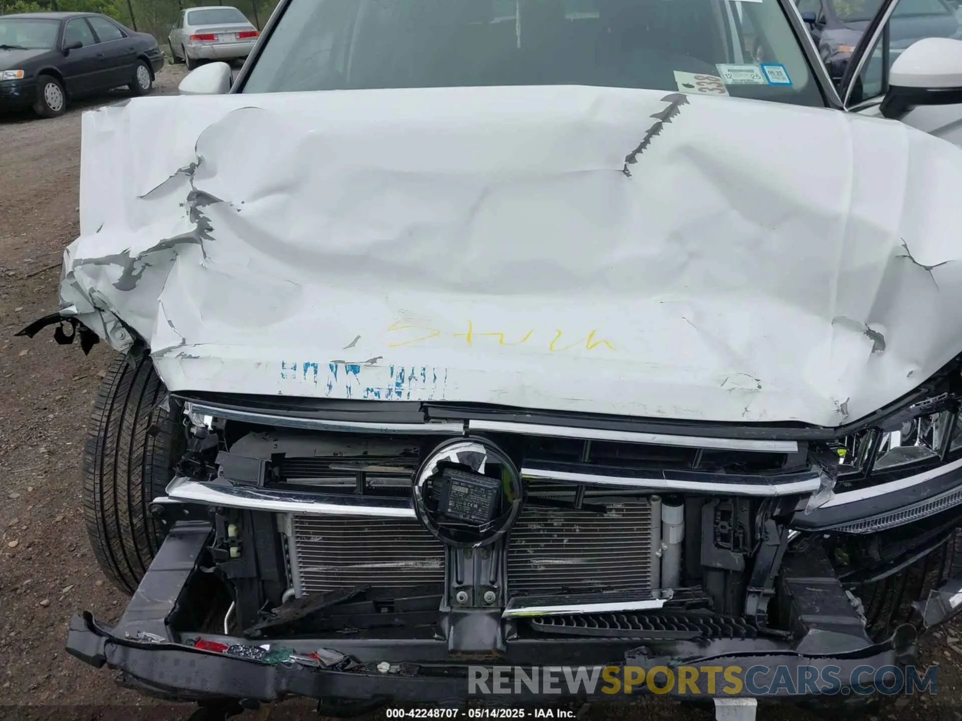 10 fotografías del automóvil dañado 3VV2B7AX8NM109450 VOLKSWAGEN TIGUAN 2022