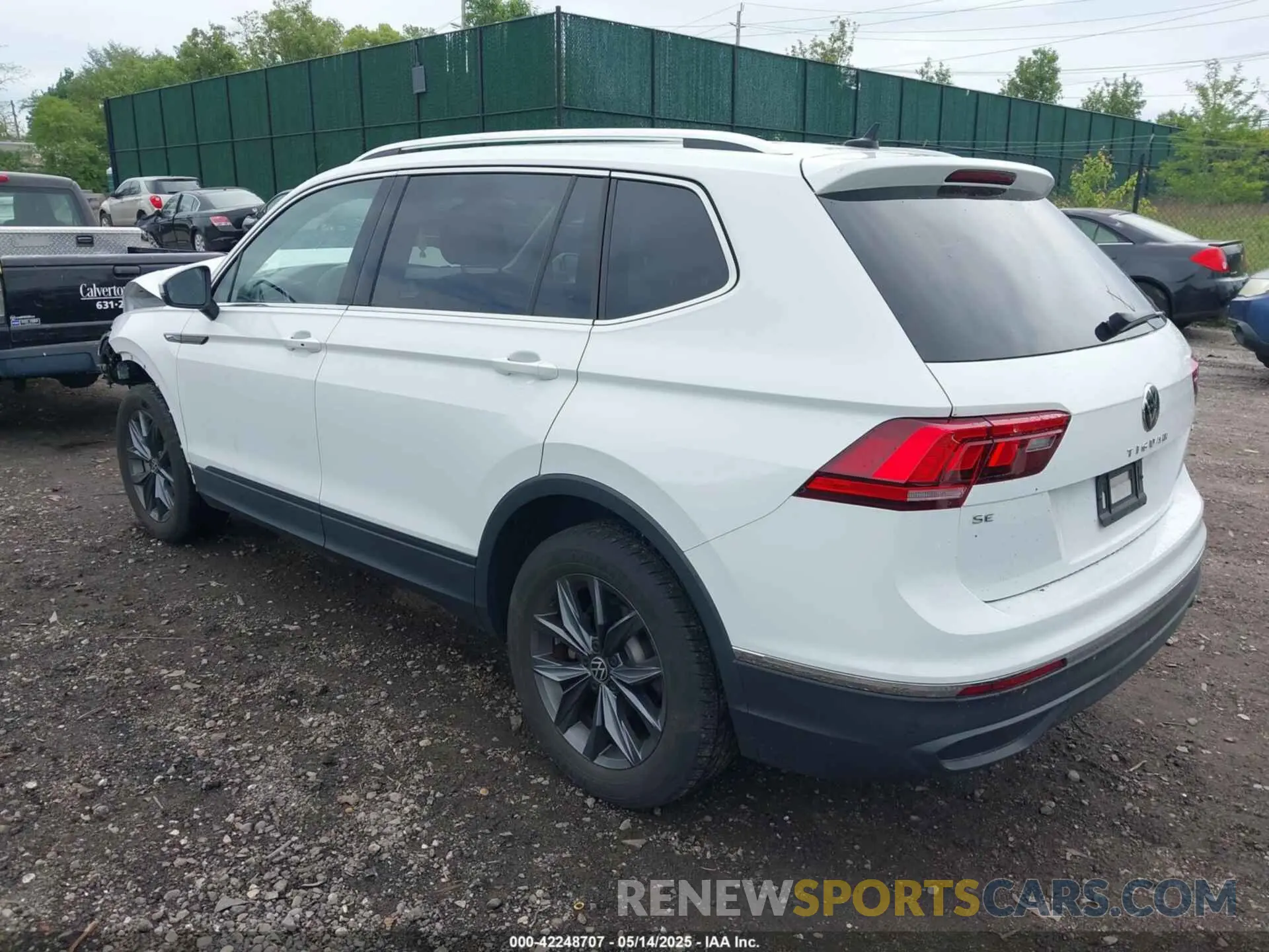 3 fotografías del automóvil dañado 3VV2B7AX8NM109450 VOLKSWAGEN TIGUAN 2022