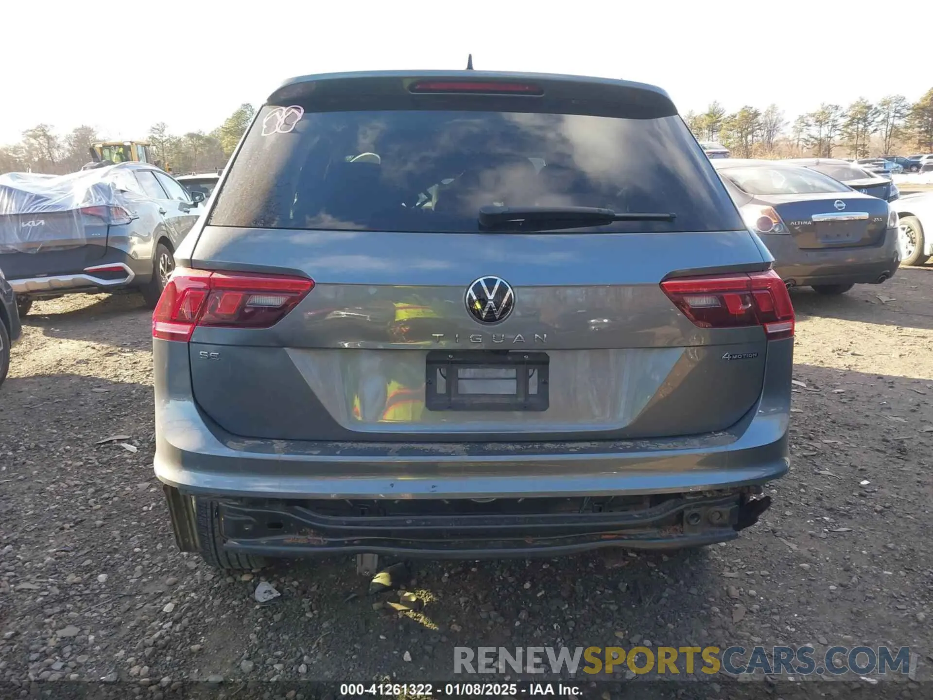 16 fotografías del automóvil dañado 3VV2B7AX9NM015822 VOLKSWAGEN TIGUAN 2022