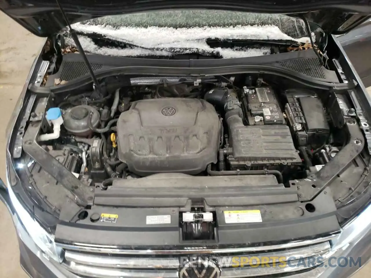 12 fotografías del automóvil dañado 3VV2B7AX9NM111627 VOLKSWAGEN TIGUAN 2022