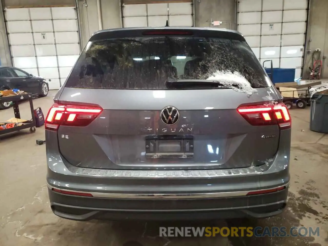 6 fotografías del automóvil dañado 3VV2B7AX9NM111627 VOLKSWAGEN TIGUAN 2022