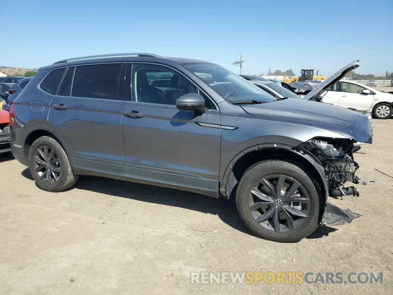 4 fotografías del automóvil dañado 3VV2B7AXXNM034542 VOLKSWAGEN TIGUAN 2022