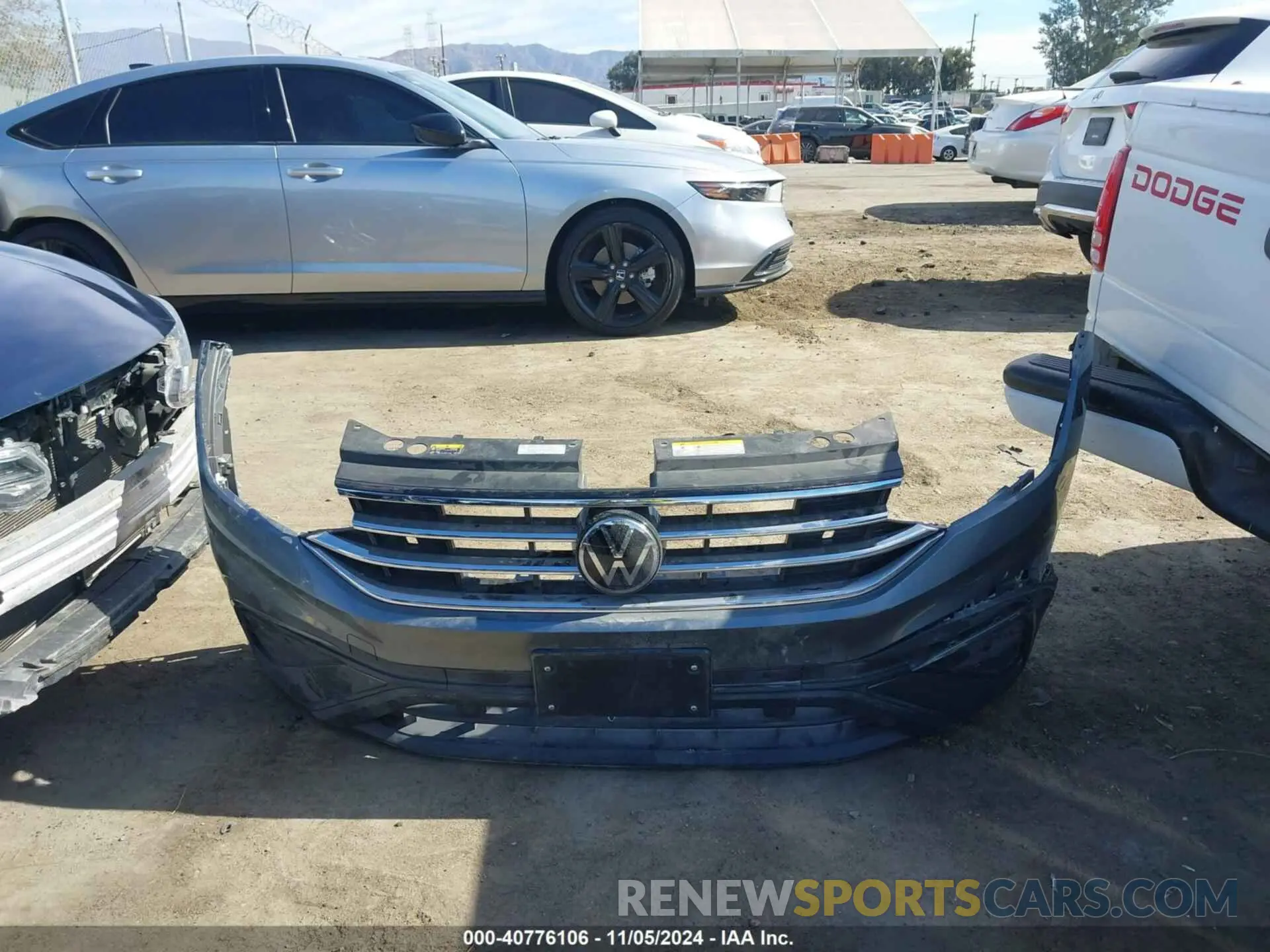 12 fotografías del automóvil dañado 3VV3B7AX1NM039133 VOLKSWAGEN TIGUAN 2022