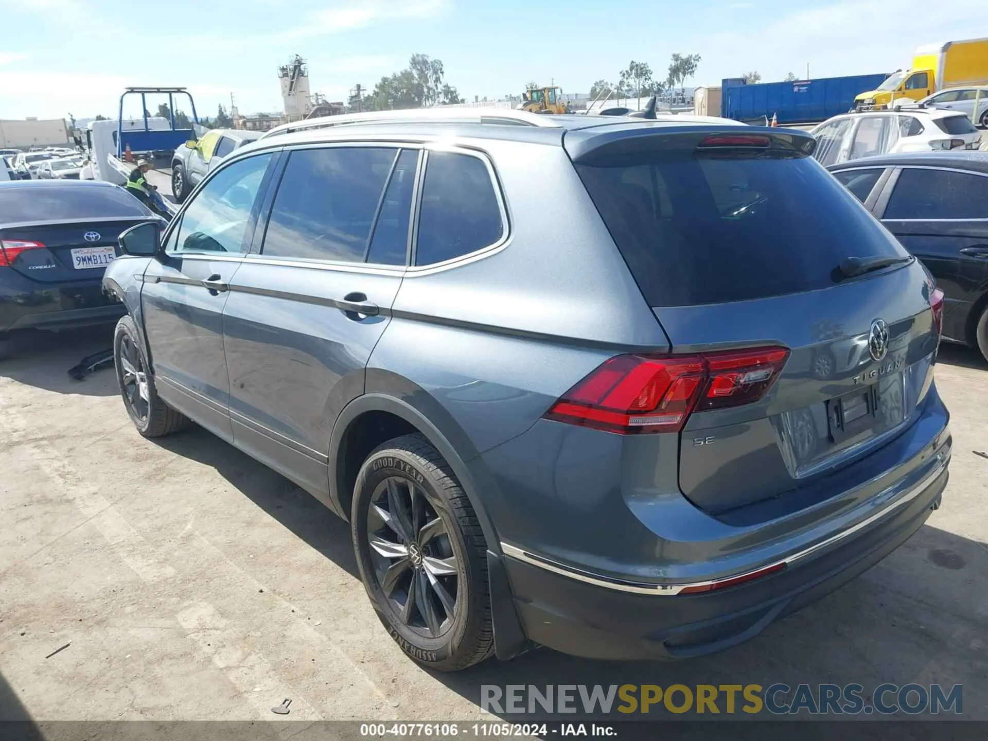 3 fotografías del automóvil dañado 3VV3B7AX1NM039133 VOLKSWAGEN TIGUAN 2022