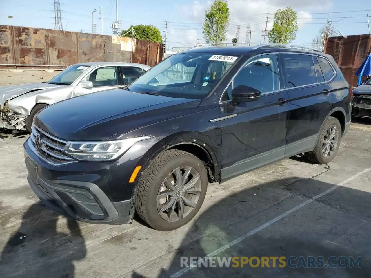 1 fotografías del automóvil dañado 3VV3B7AX2NM080516 VOLKSWAGEN TIGUAN 2022