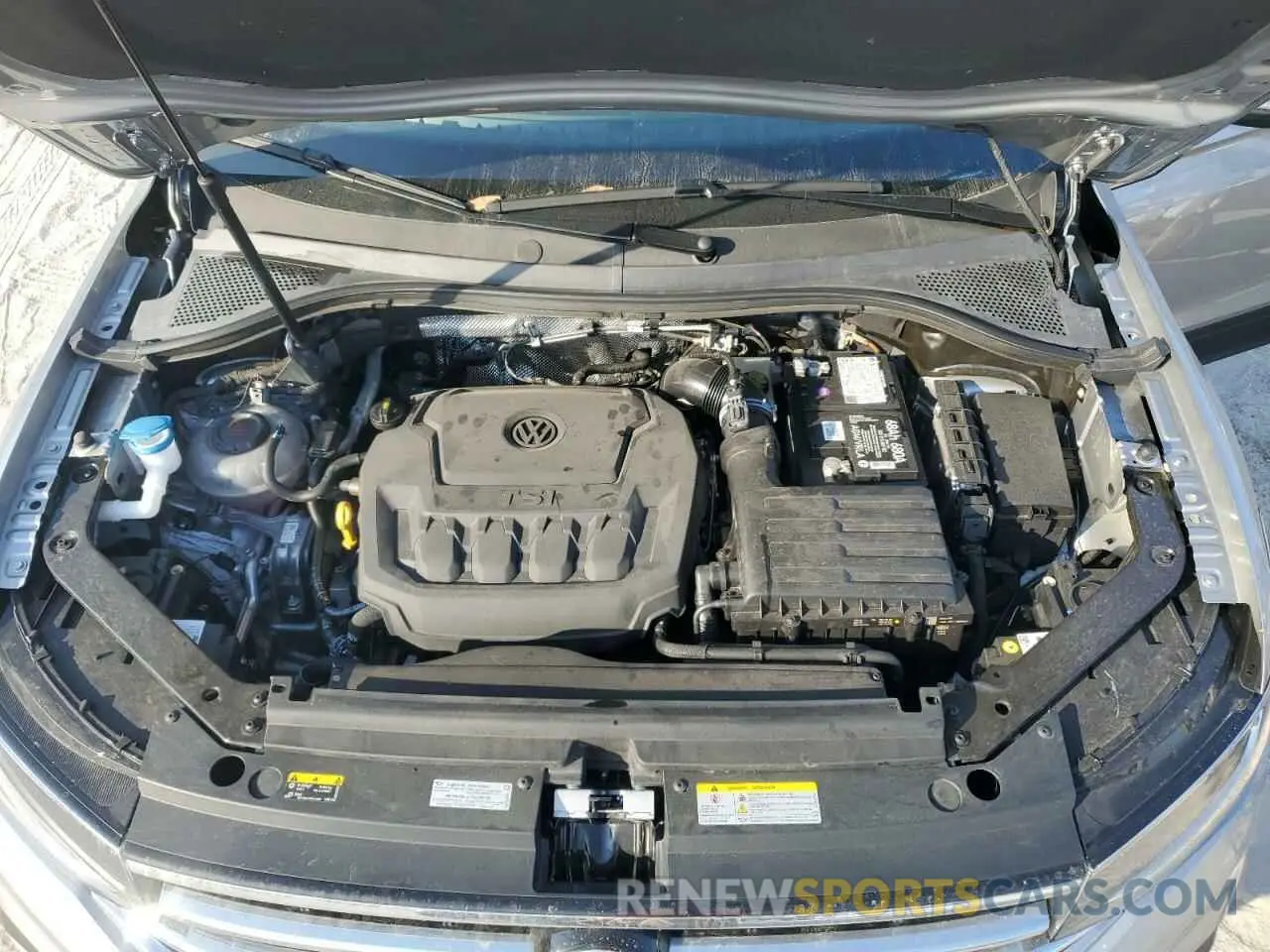 12 fotografías del automóvil dañado 3VV3B7AX5NM021041 VOLKSWAGEN TIGUAN 2022