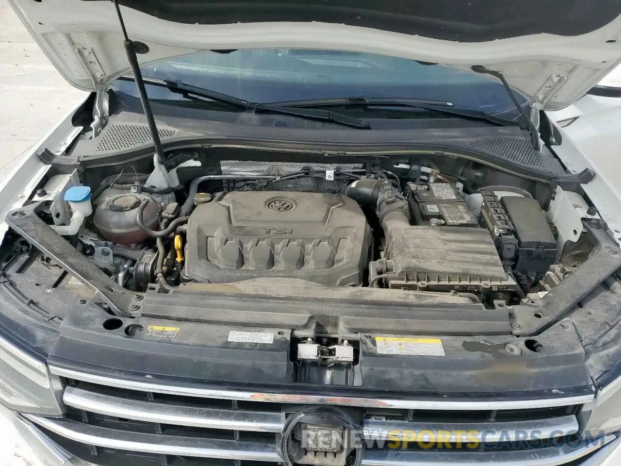 12 fotografías del automóvil dañado 3VV3B7AX5NM172462 VOLKSWAGEN TIGUAN 2022