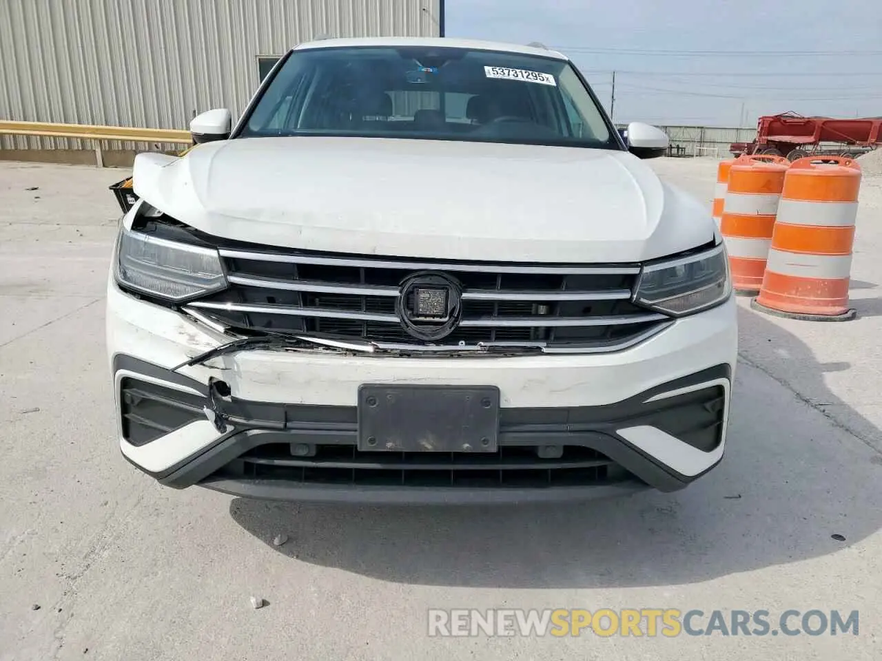 5 fotografías del automóvil dañado 3VV3B7AX5NM172462 VOLKSWAGEN TIGUAN 2022