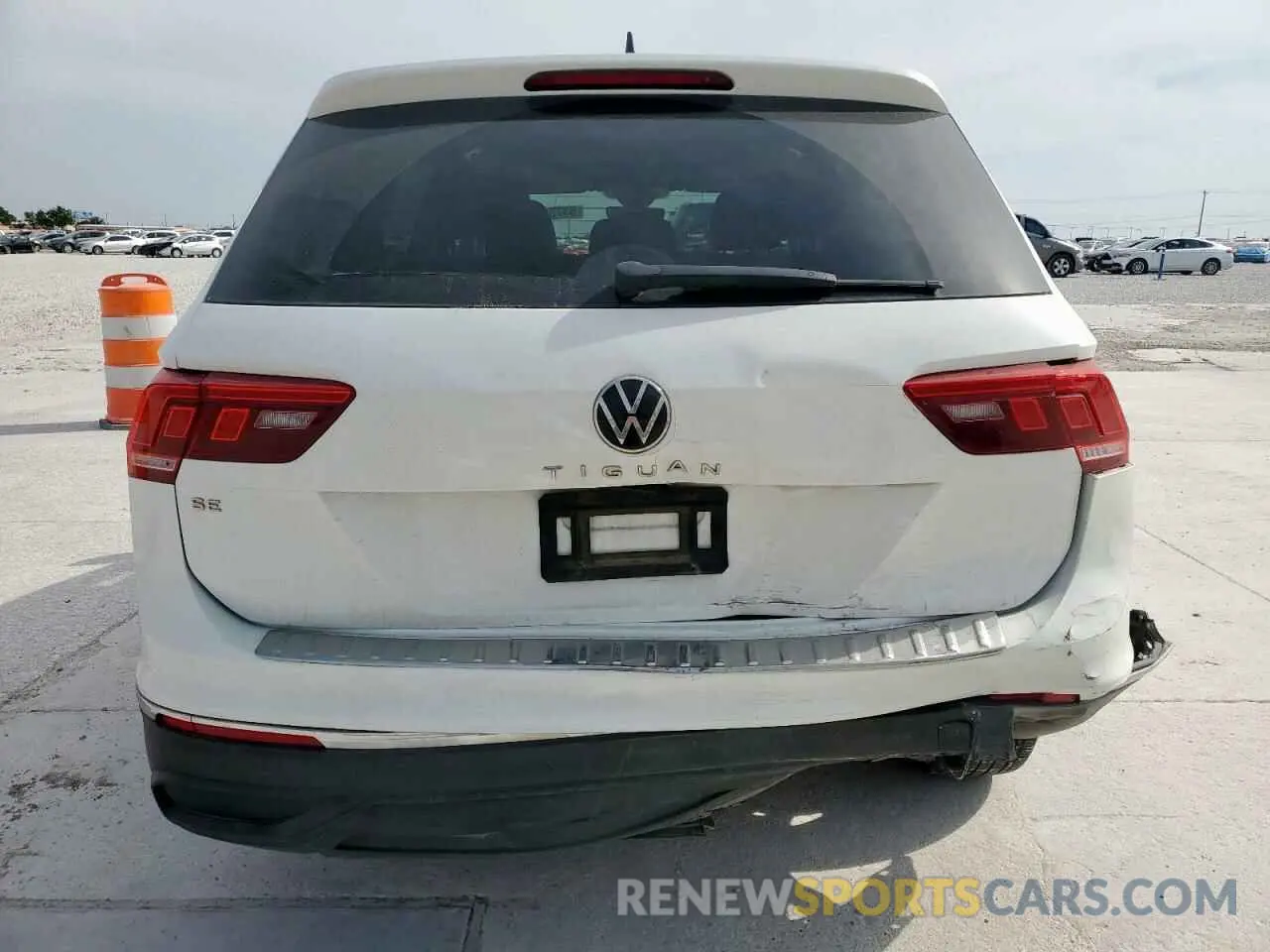 6 fotografías del automóvil dañado 3VV3B7AX5NM172462 VOLKSWAGEN TIGUAN 2022
