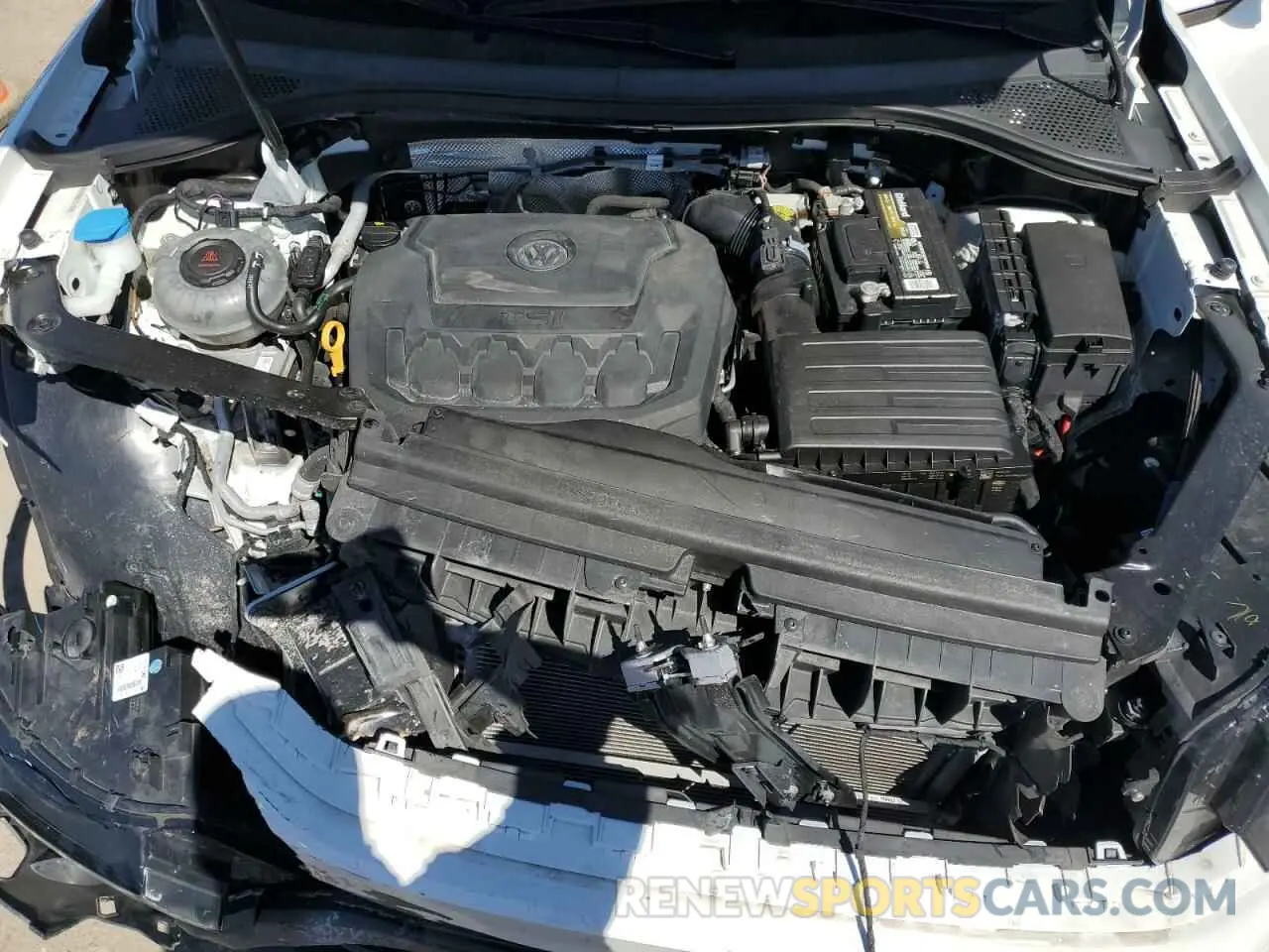 12 fotografías del automóvil dañado 3VV3B7AX6NM014132 VOLKSWAGEN TIGUAN 2022