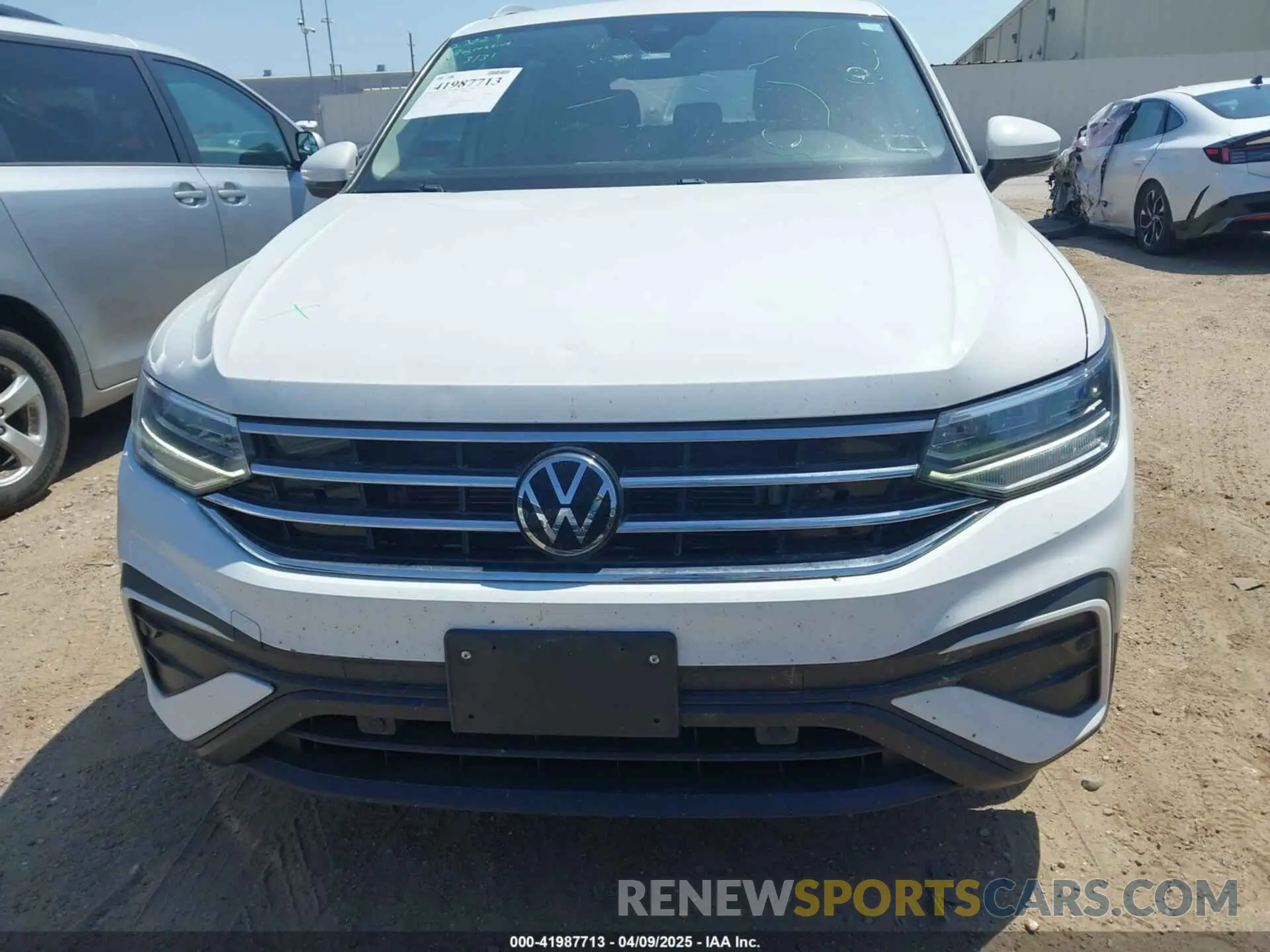 12 fotografías del automóvil dañado 3VV3B7AX7NM032705 VOLKSWAGEN TIGUAN 2022