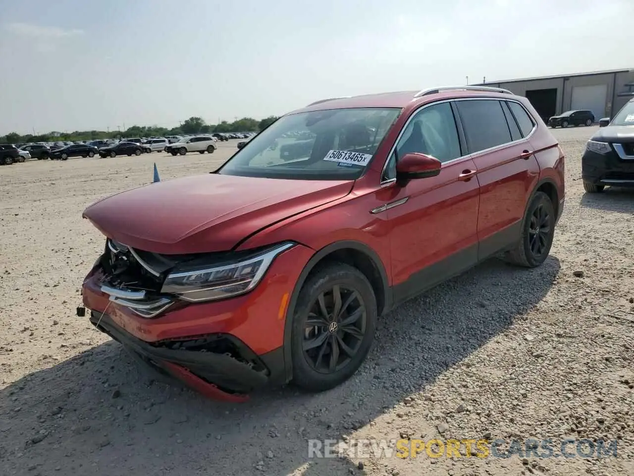 1 fotografías del automóvil dañado 3VV3B7AX8NM013029 VOLKSWAGEN TIGUAN 2022