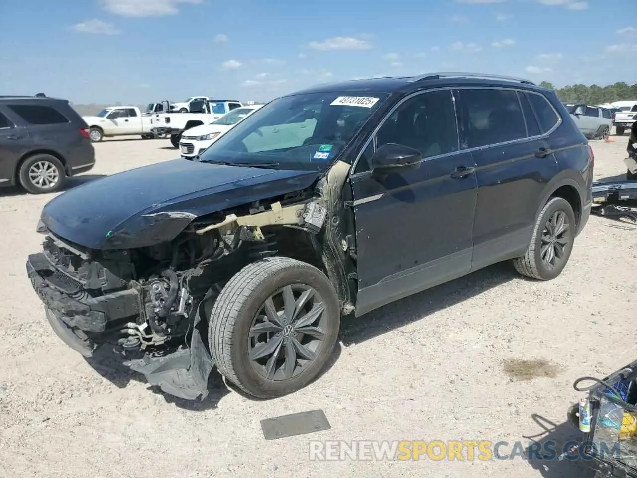 1 fotografías del automóvil dañado 3VV3B7AXXNM154829 VOLKSWAGEN TIGUAN 2022