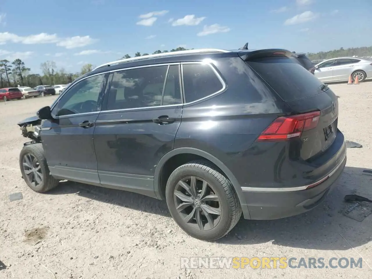 2 fotografías del automóvil dañado 3VV3B7AXXNM154829 VOLKSWAGEN TIGUAN 2022