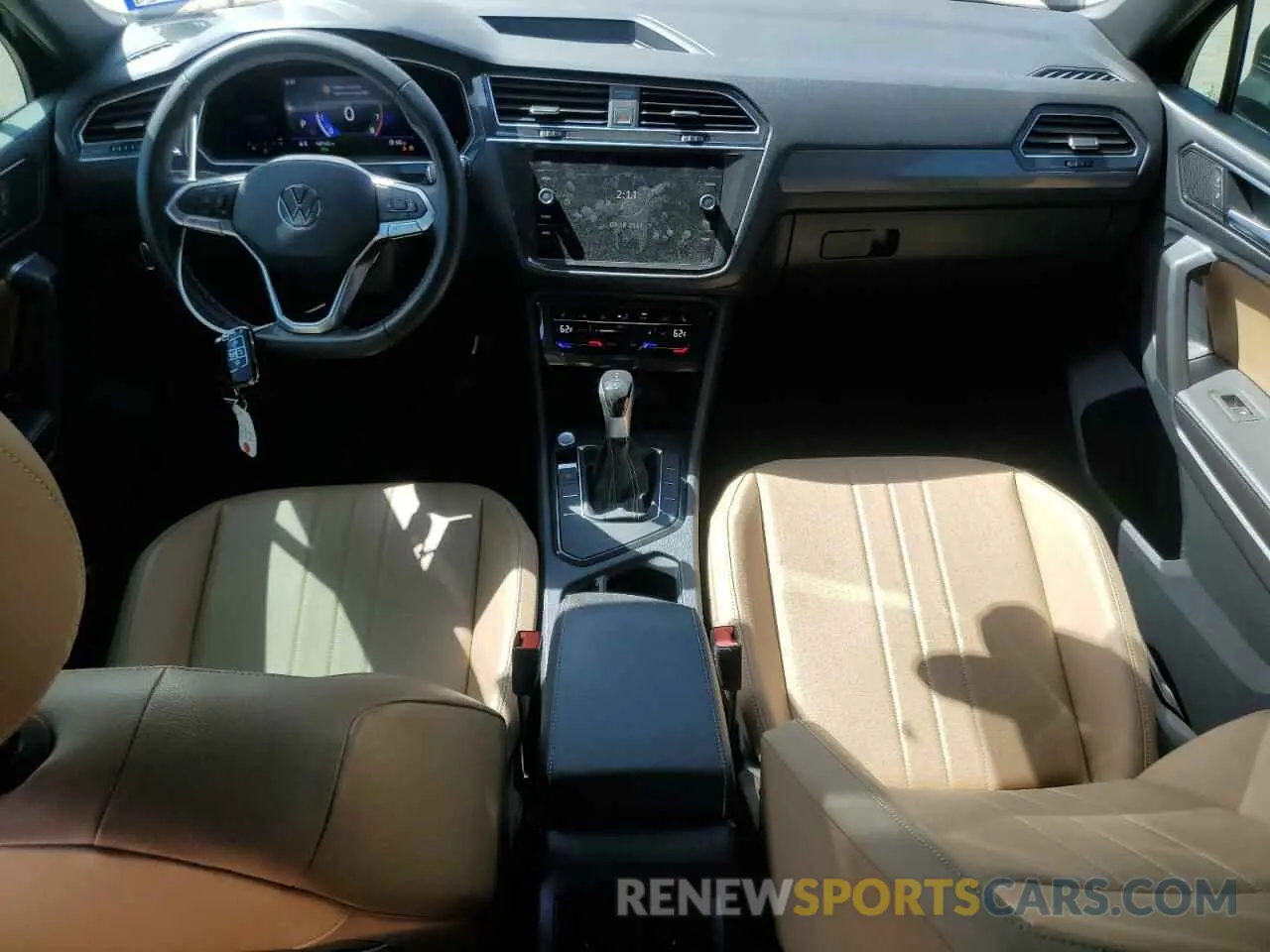 8 fotografías del automóvil dañado 3VV3B7AXXNM154829 VOLKSWAGEN TIGUAN 2022