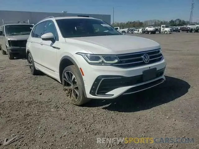 12 fotografías del automóvil dañado 3VV4B7AX2NM113423 VOLKSWAGEN TIGUAN 2022