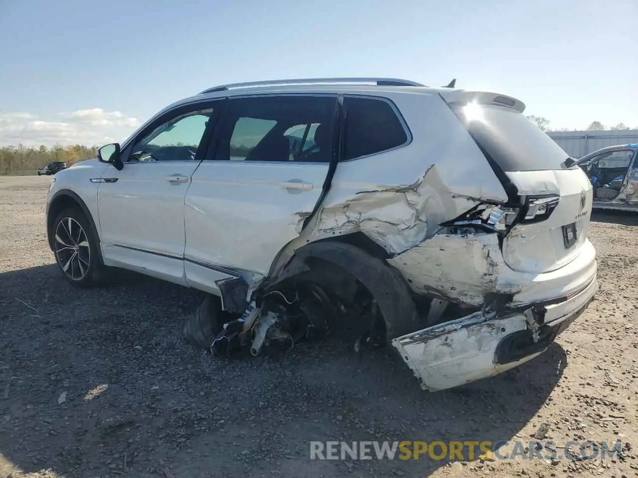 2 fotografías del automóvil dañado 3VV4B7AX2NM113423 VOLKSWAGEN TIGUAN 2022