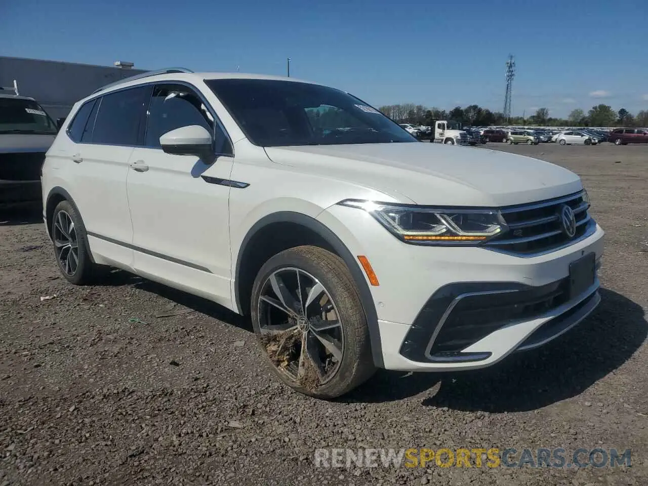 4 fotografías del automóvil dañado 3VV4B7AX2NM113423 VOLKSWAGEN TIGUAN 2022