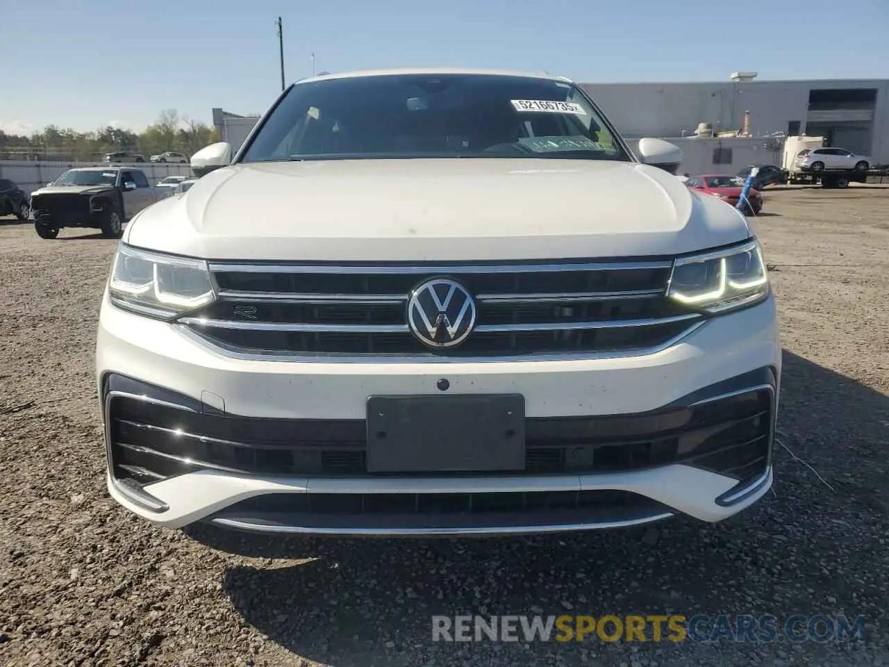 5 fotografías del automóvil dañado 3VV4B7AX2NM113423 VOLKSWAGEN TIGUAN 2022