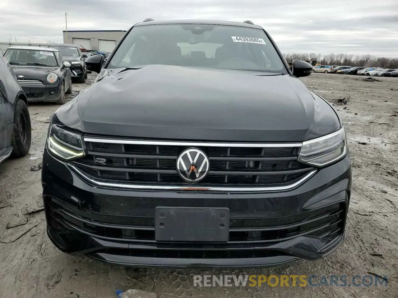 5 fotografías del automóvil dañado 3VV8B7AX0NM155204 VOLKSWAGEN TIGUAN 2022