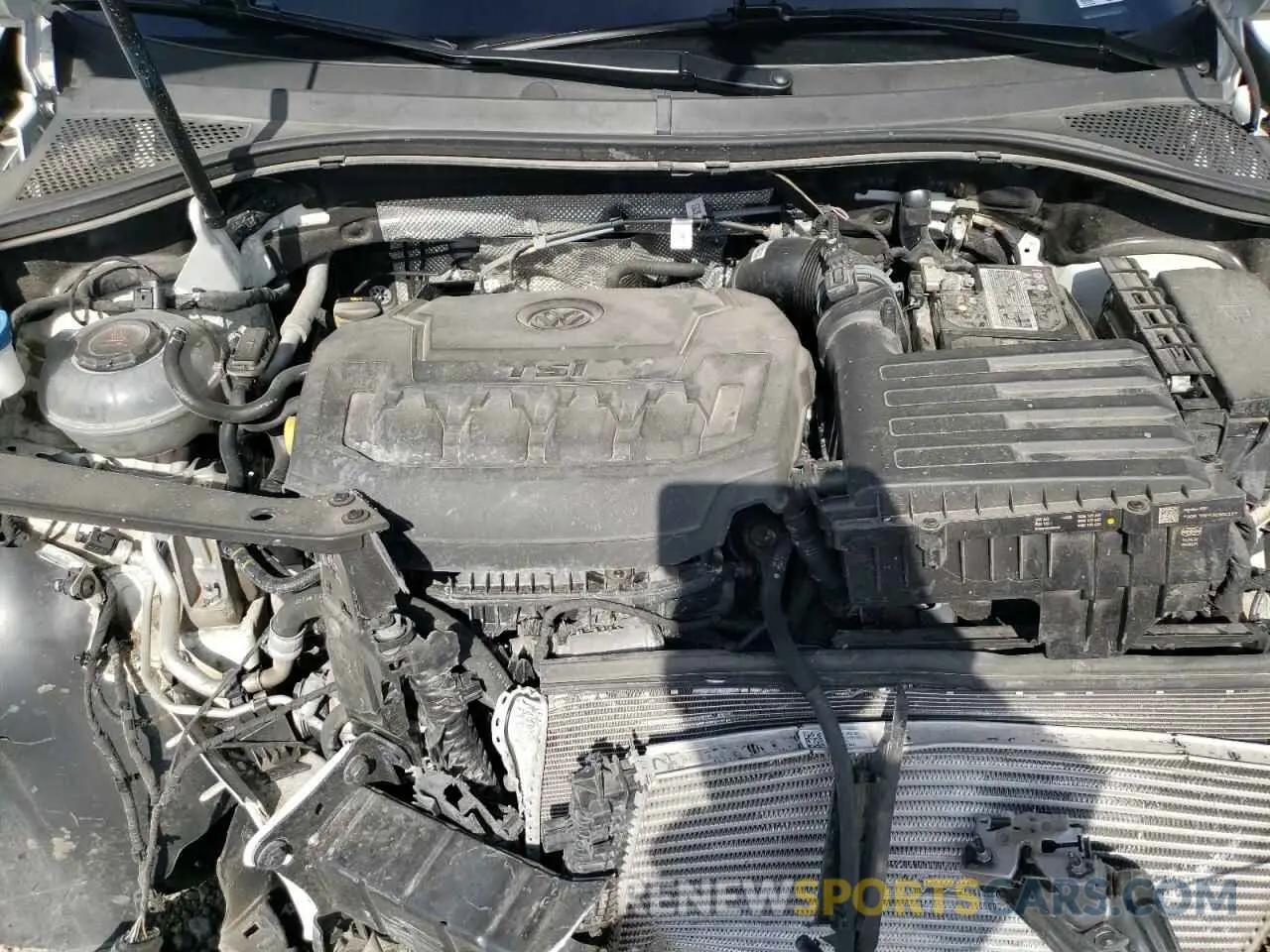 12 fotografías del automóvil dañado 3VV8B7AX1NM103449 VOLKSWAGEN TIGUAN 2022