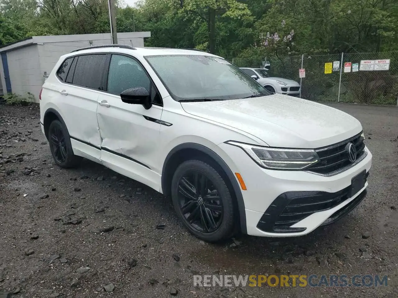 4 fotografías del automóvil dañado 3VV8B7AX1NM174571 VOLKSWAGEN TIGUAN 2022