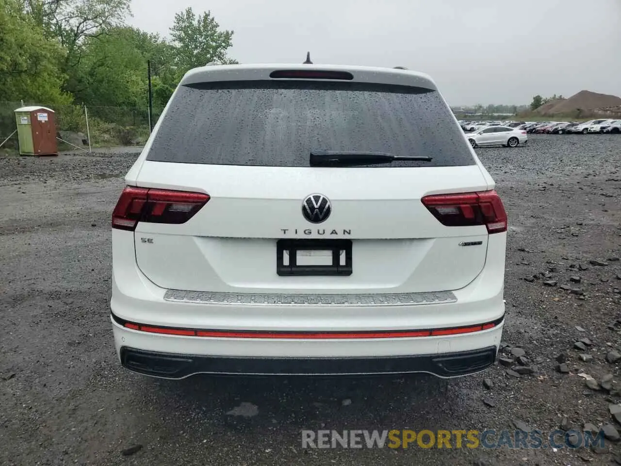 6 fotografías del automóvil dañado 3VV8B7AX1NM174571 VOLKSWAGEN TIGUAN 2022