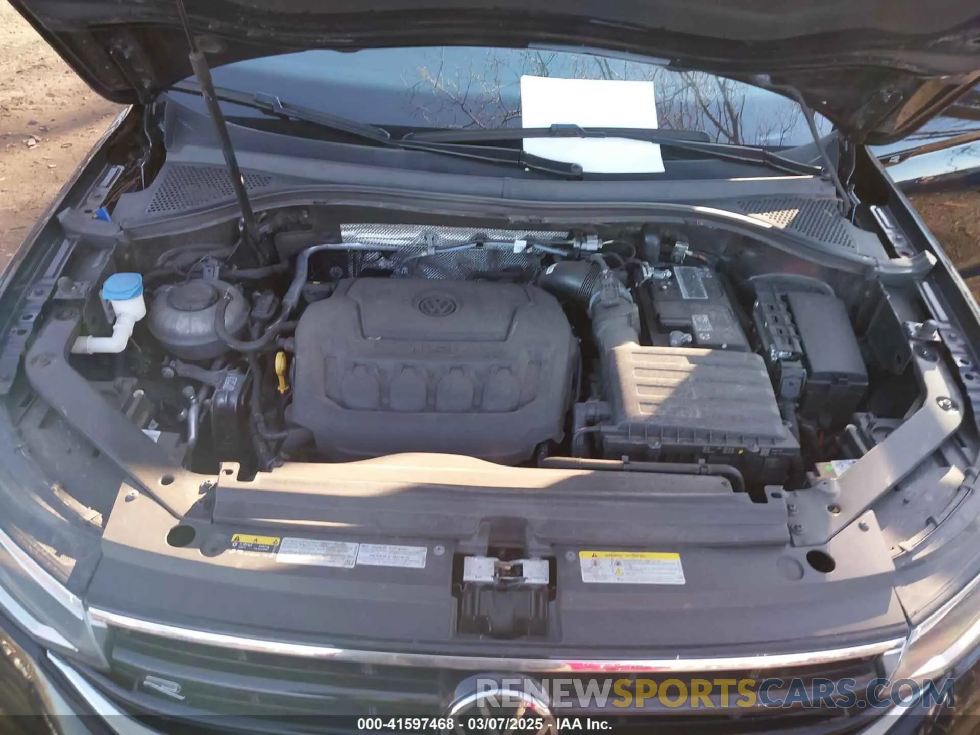 10 fotografías del automóvil dañado 3VV8B7AX2NM029751 VOLKSWAGEN TIGUAN 2022