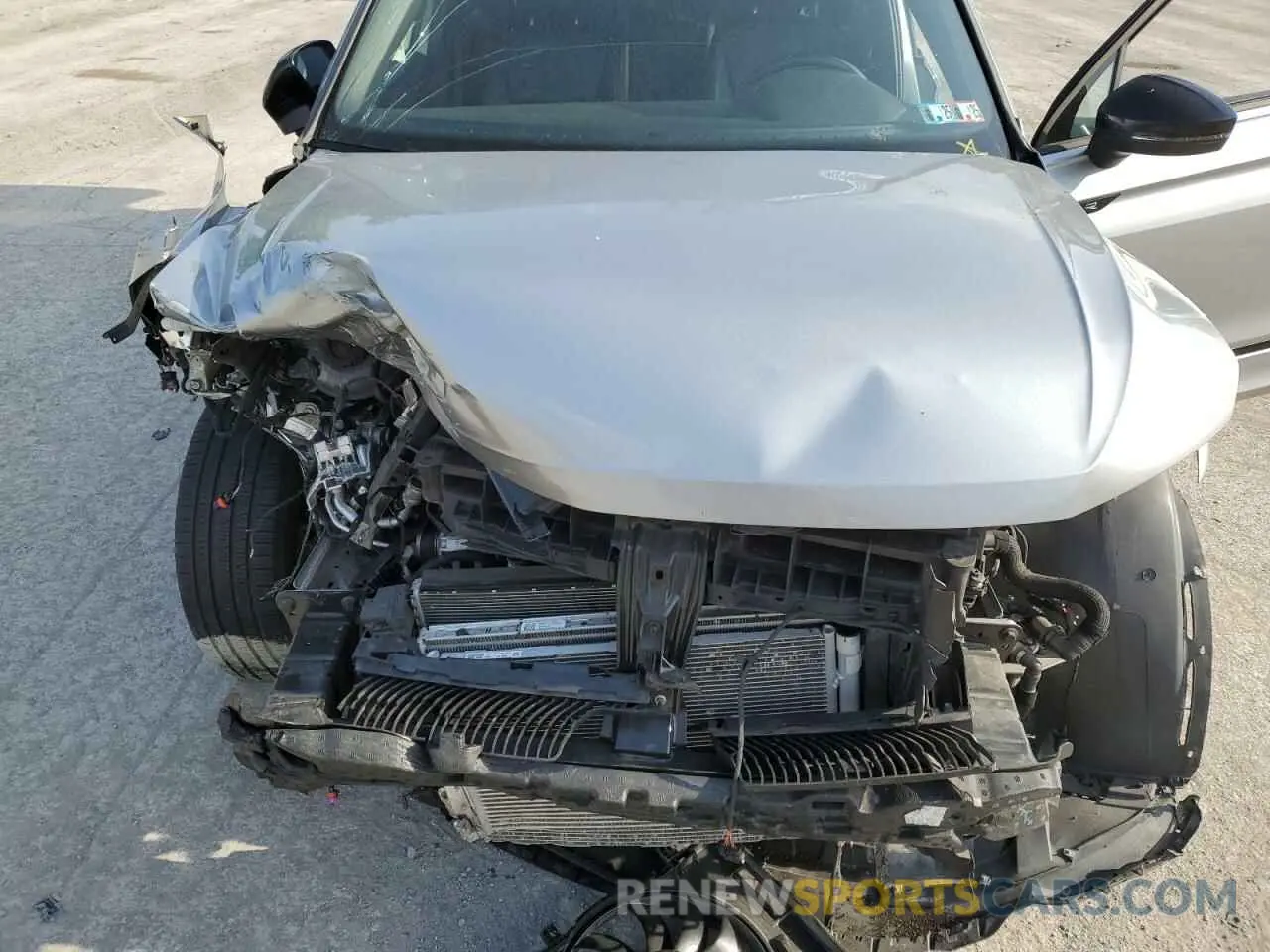 12 fotografías del automóvil dañado 3VV8B7AX2NM061826 VOLKSWAGEN TIGUAN 2022